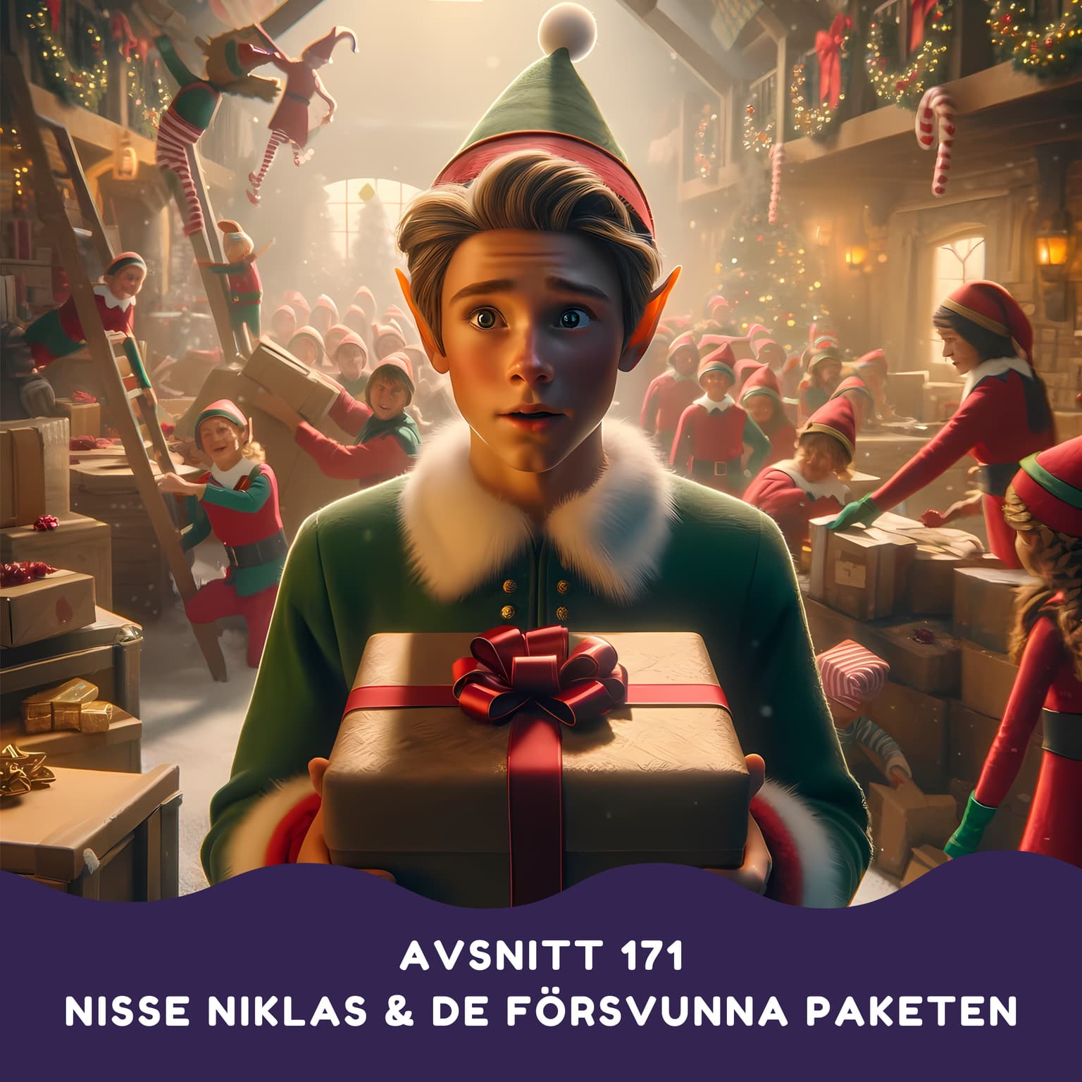 Nisse Niklas och de försvunna paketen artwork