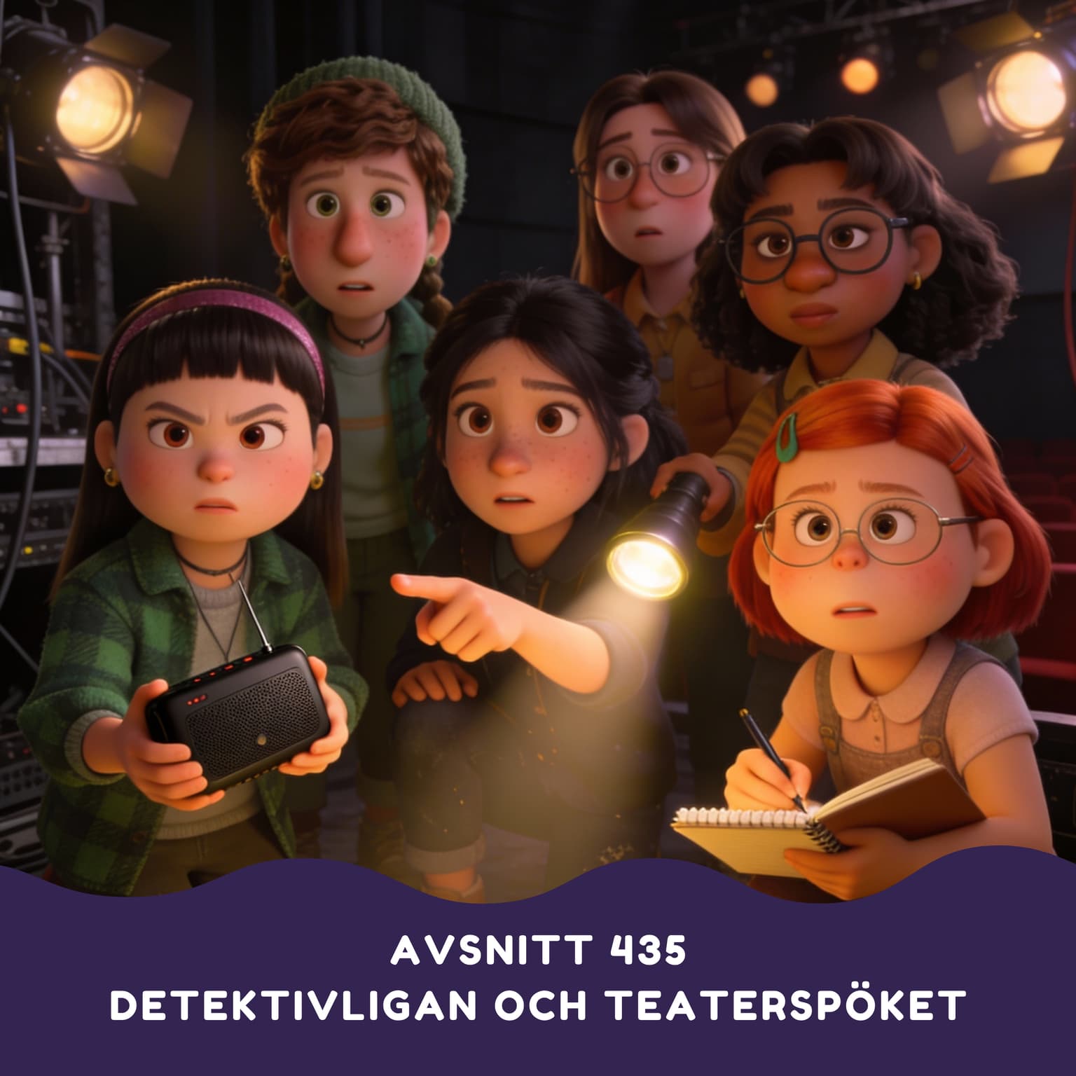 Detektivligan och teaterspöket artwork