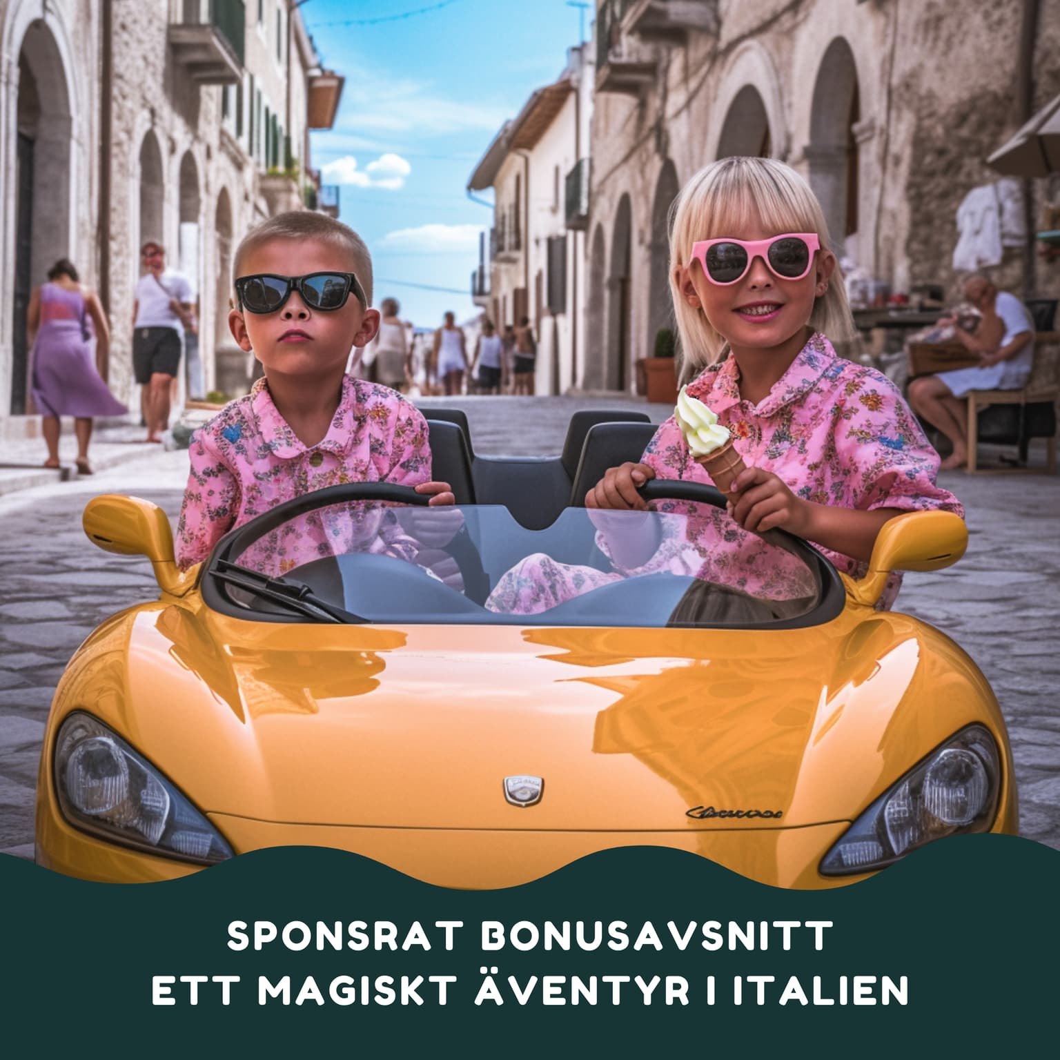 Ett magiskt äventyr i Italien artwork