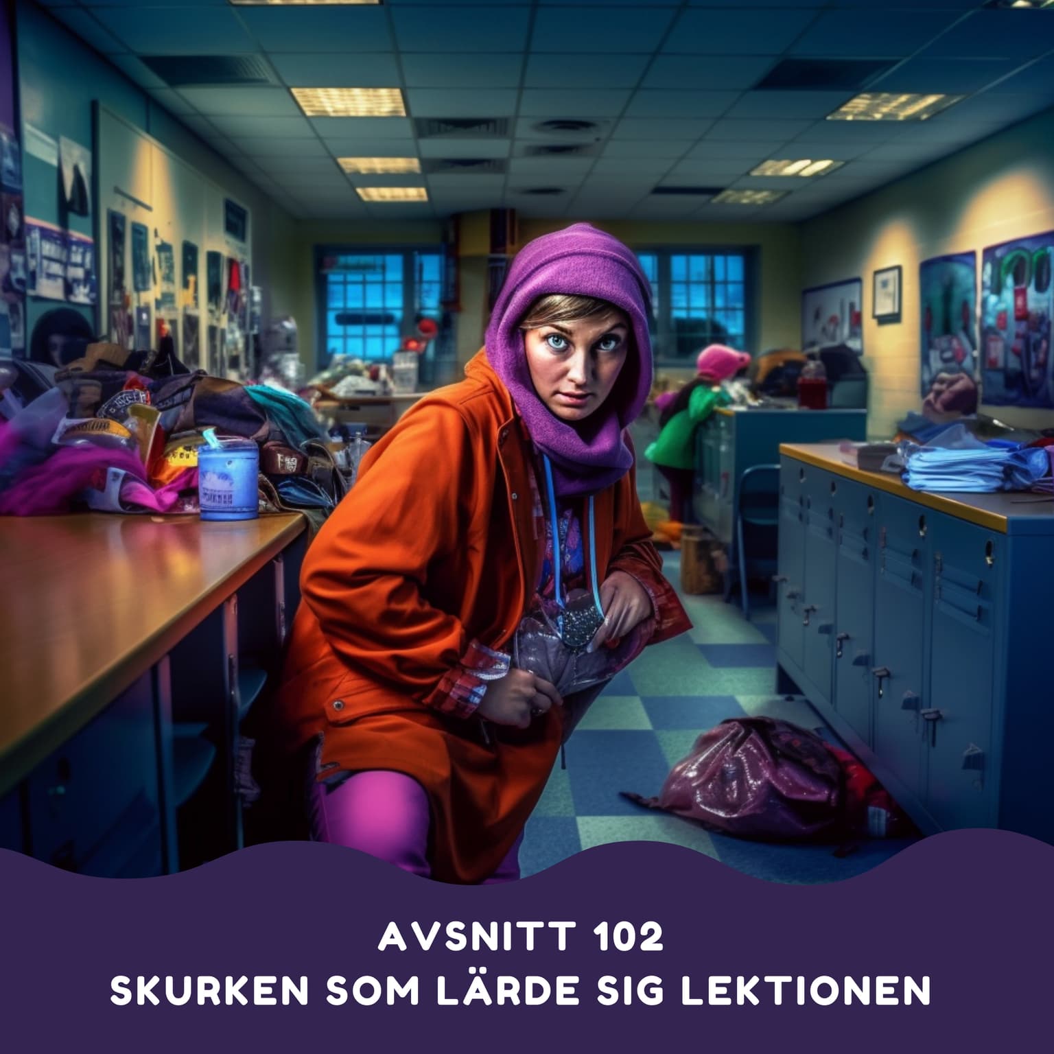 Skurken som lärde sig lektionen artwork