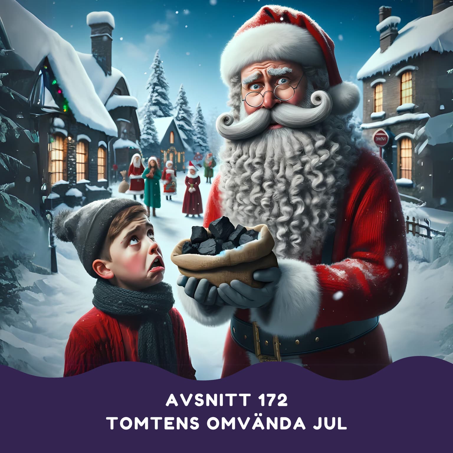 Tomtens omvända jul artwork