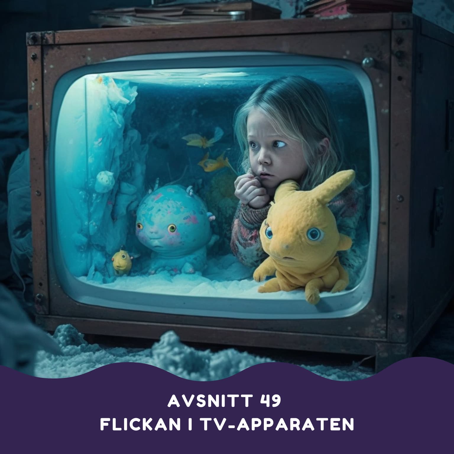 Flickan i tv-apparaten artwork