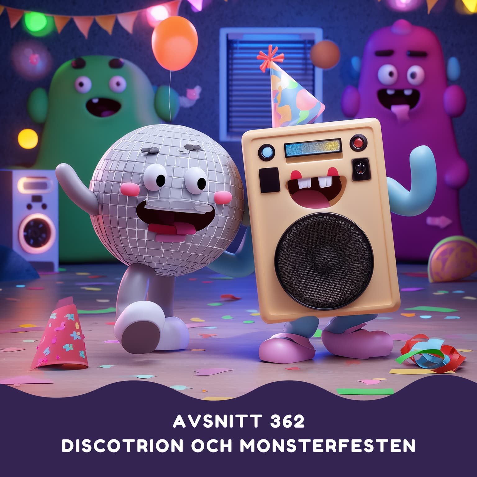 Discotrion och monsterfesten artwork