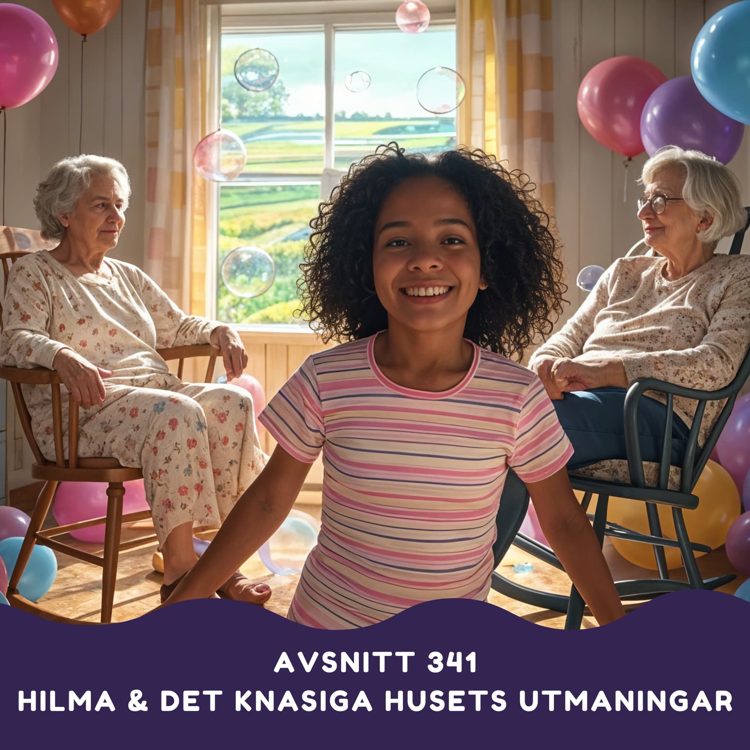 Hilma och det knasiga husets utmaningar artwork