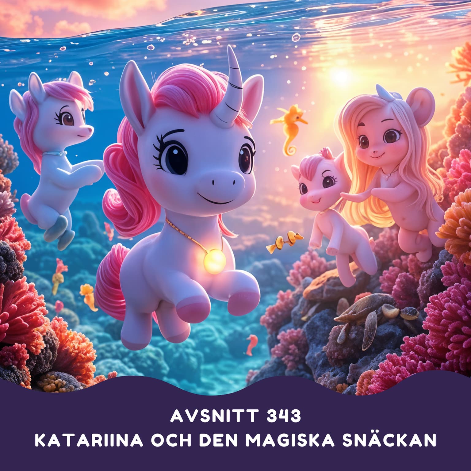Katariina och den magiska snäckan artwork
