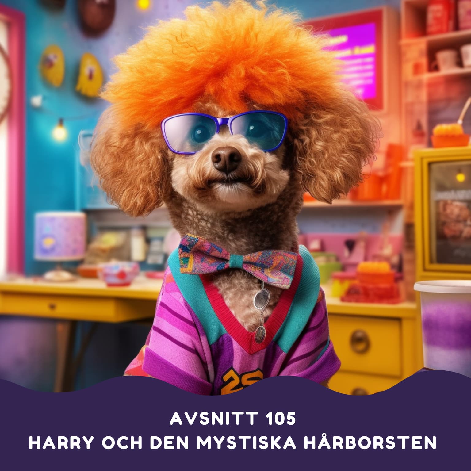 Harry och den mystiska hårborsten artwork