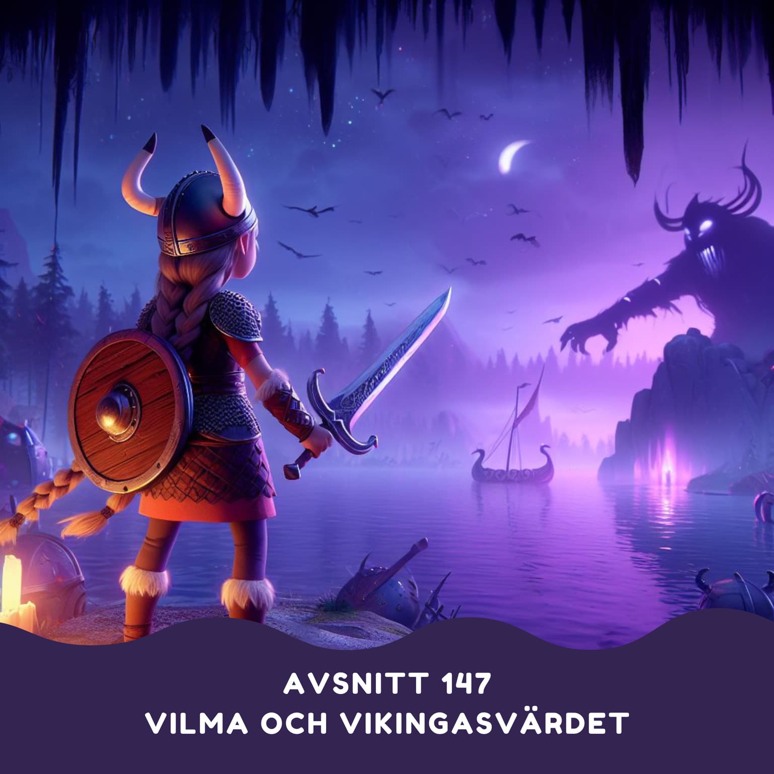 Vilma och vikingasvärdet artwork
