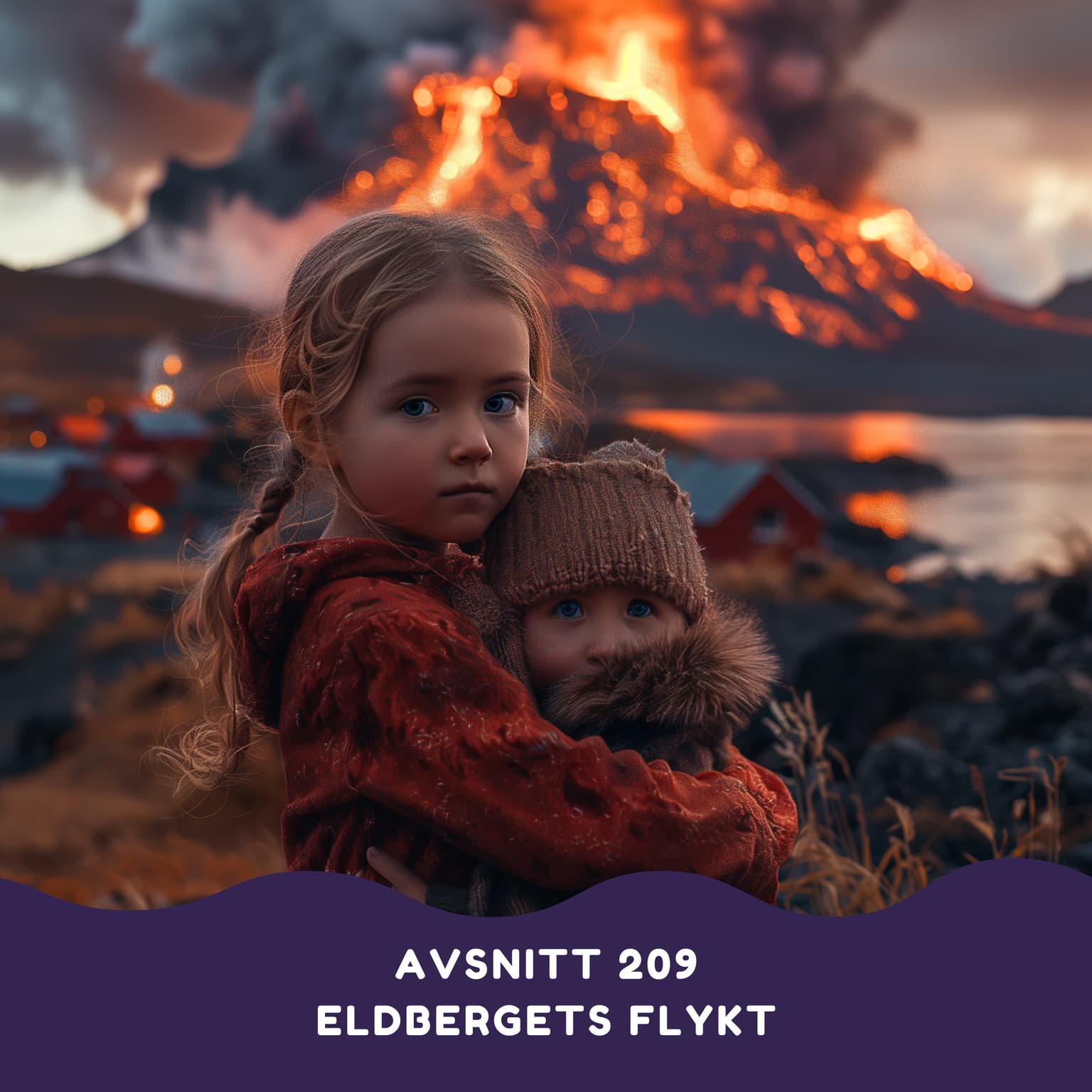 Eldbergets flykt artwork