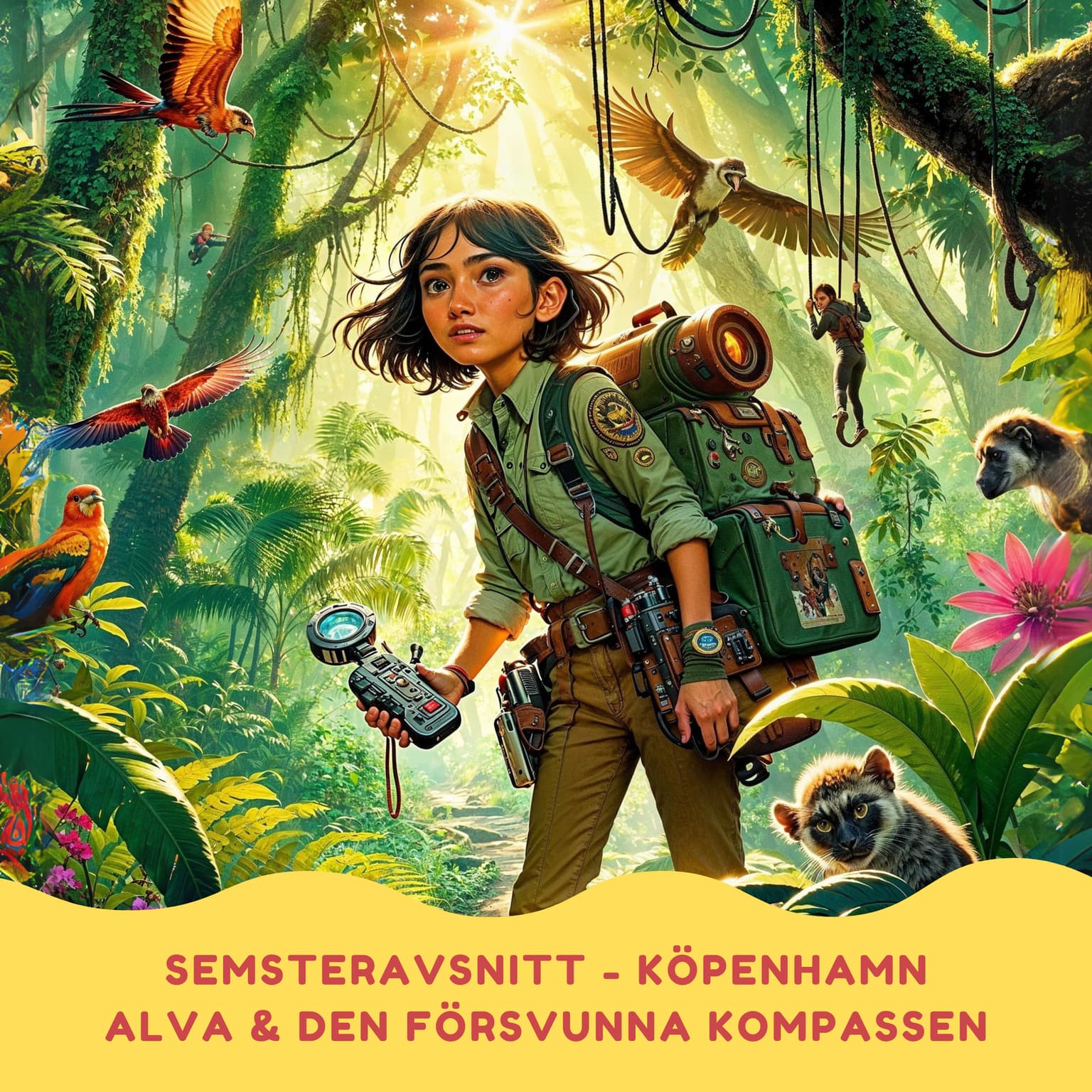 Uppfinnaren Alva och den försvunna kompassen artwork