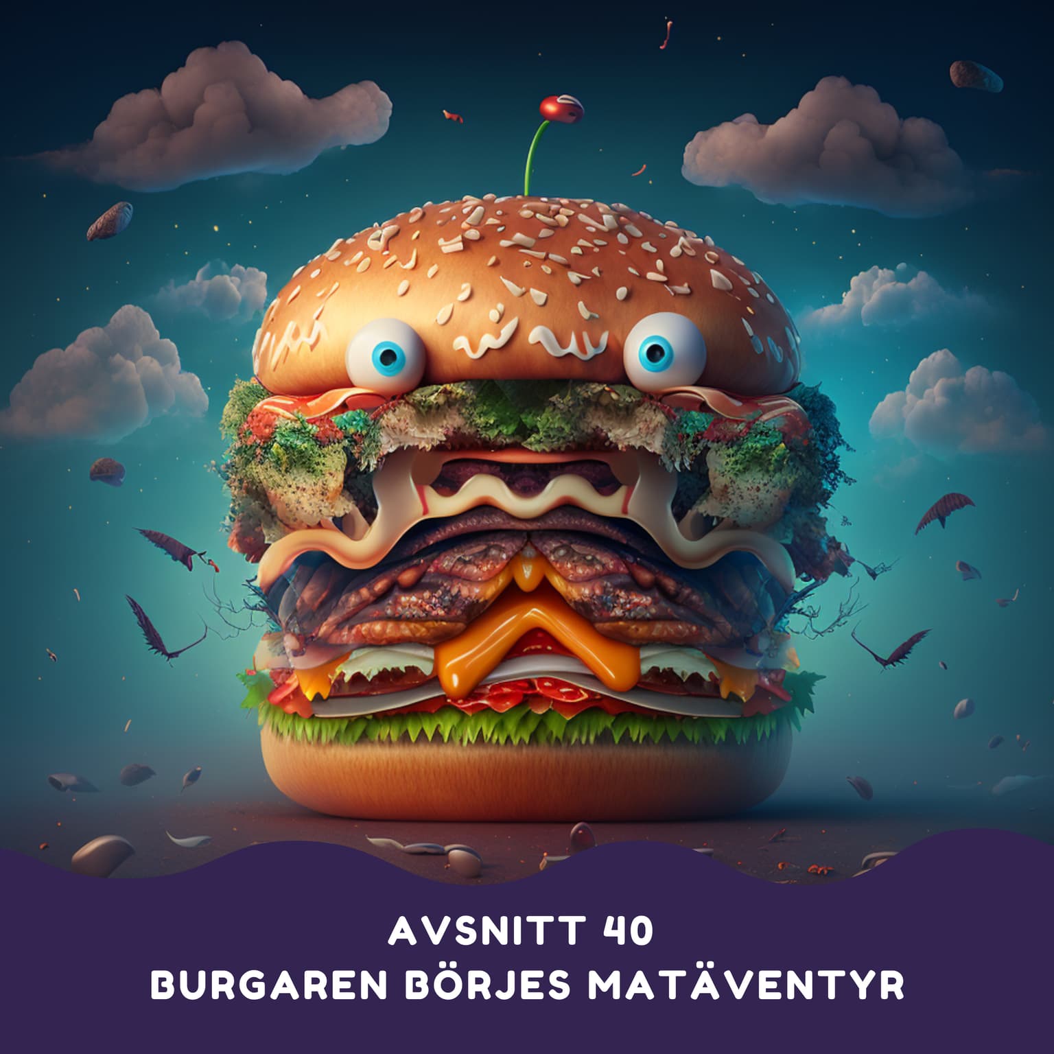 Burgaren Börjes matäventyr artwork
