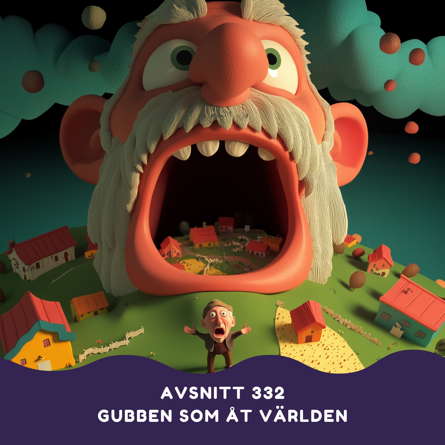 Gubben som åt världen artwork