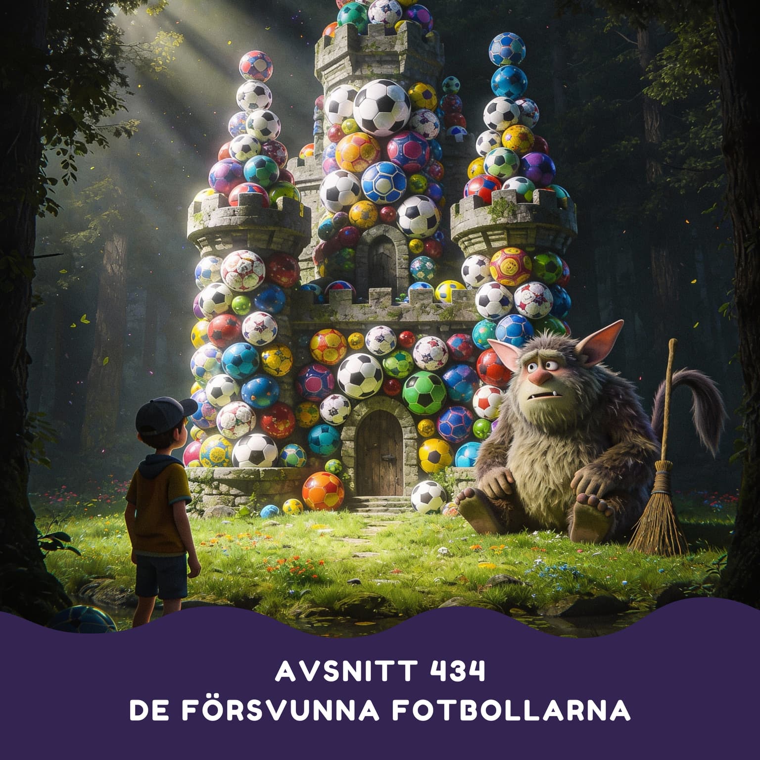 De försvunna fotbollarna artwork