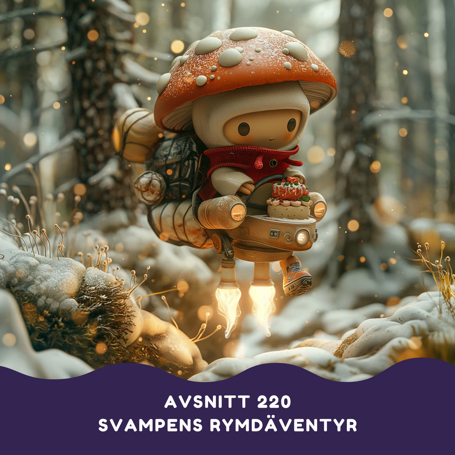 Svampens rymdäventyr artwork