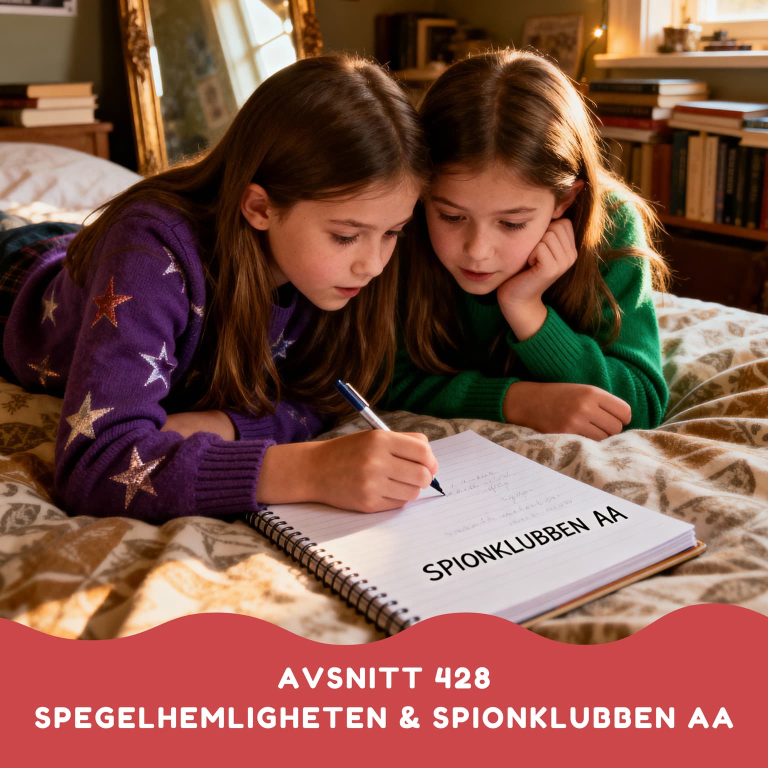 Spegelhemligheten och spionklubben AA artwork
