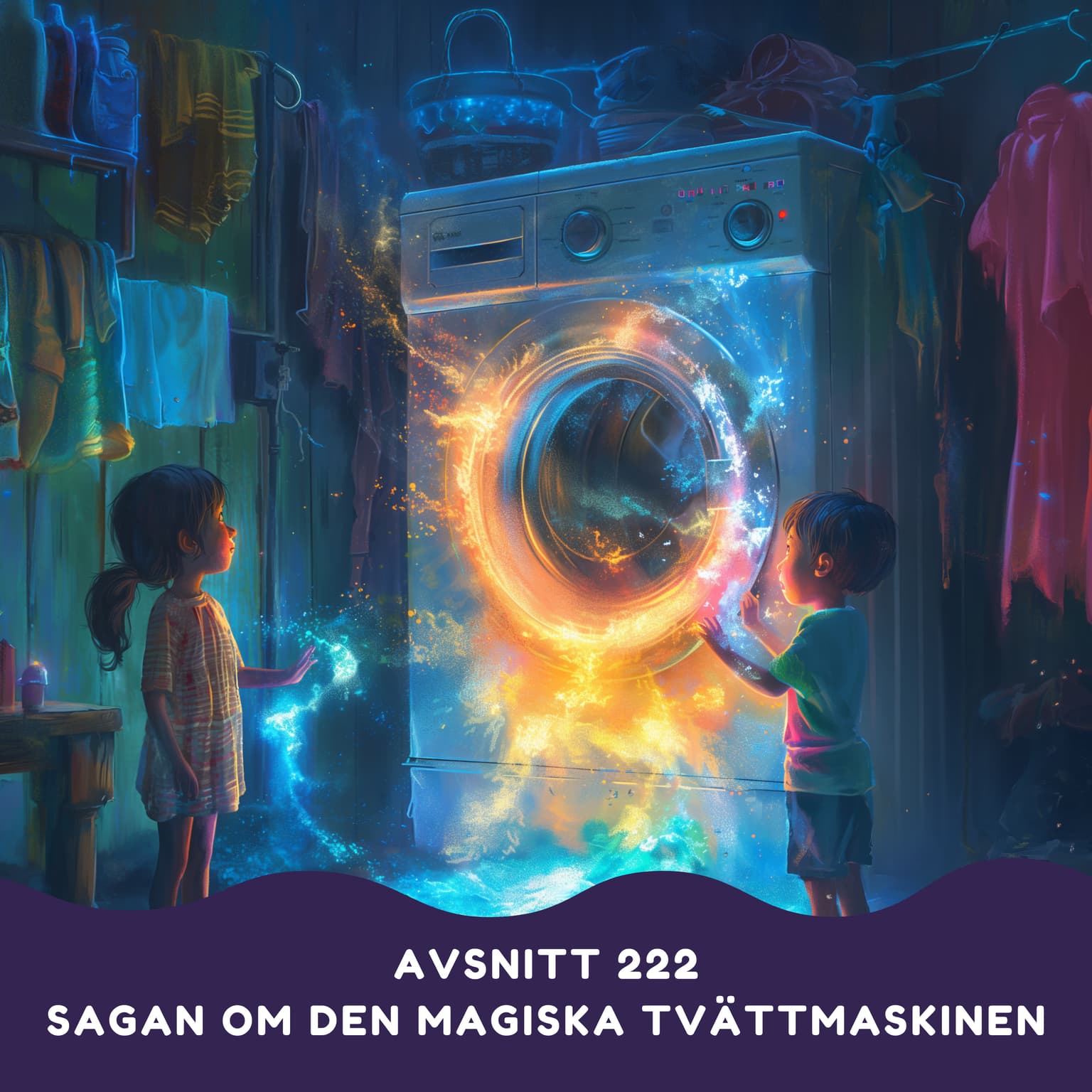 Sagan om den magiska tvättmaskinen artwork