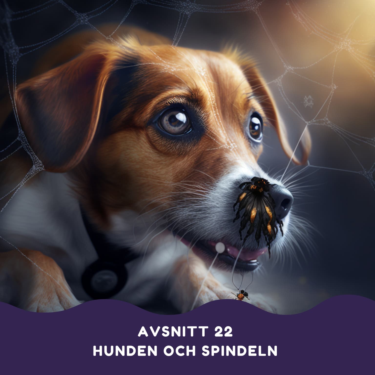 Hunden och spindeln artwork
