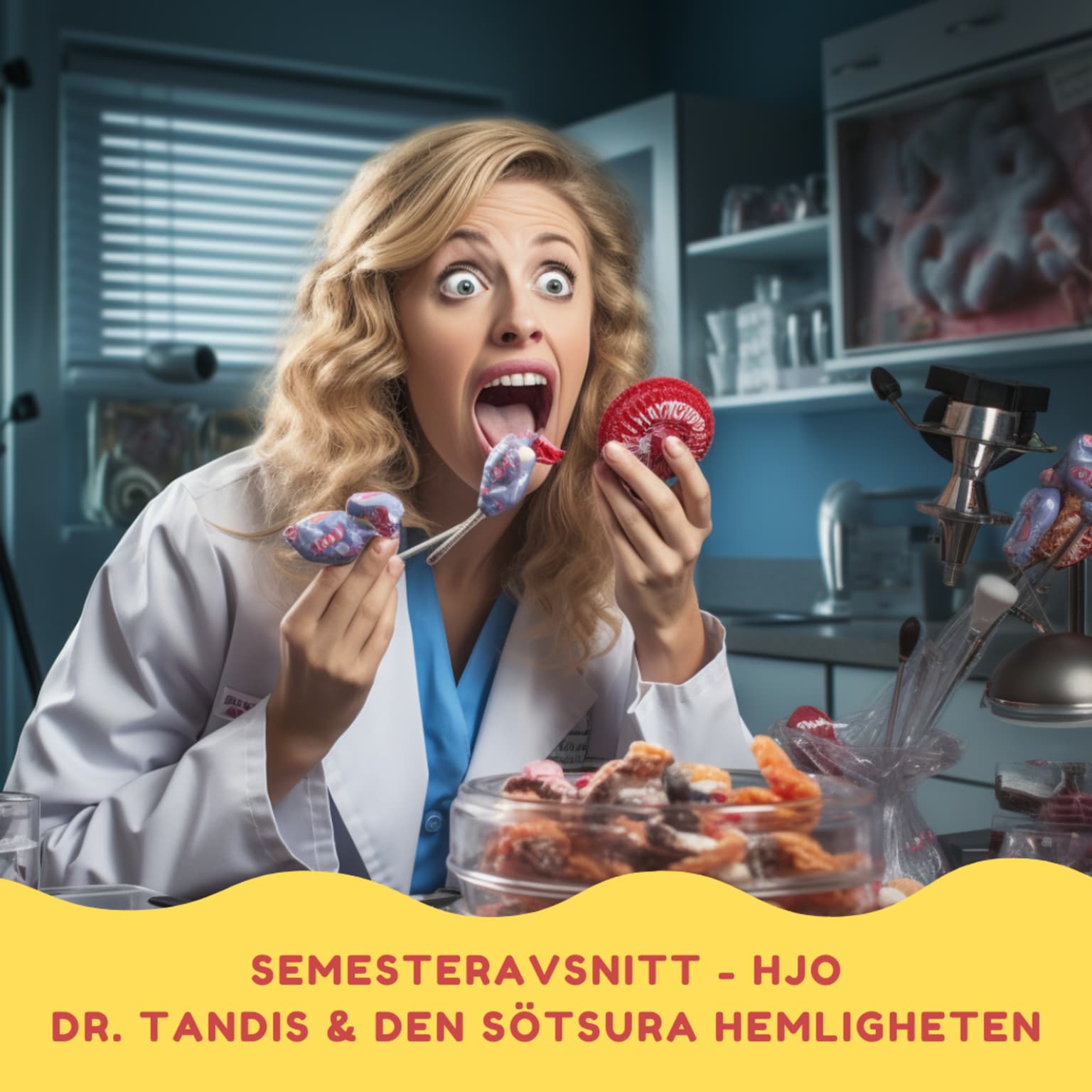 Dr. Tandis och den sötsura hemligheten artwork
