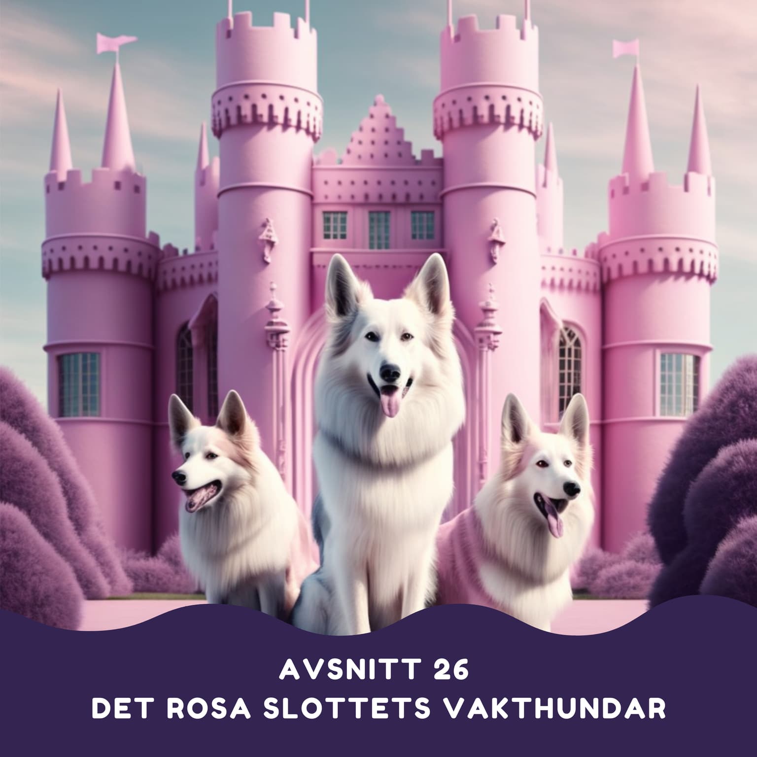 Det rosa slottets vakthundar artwork