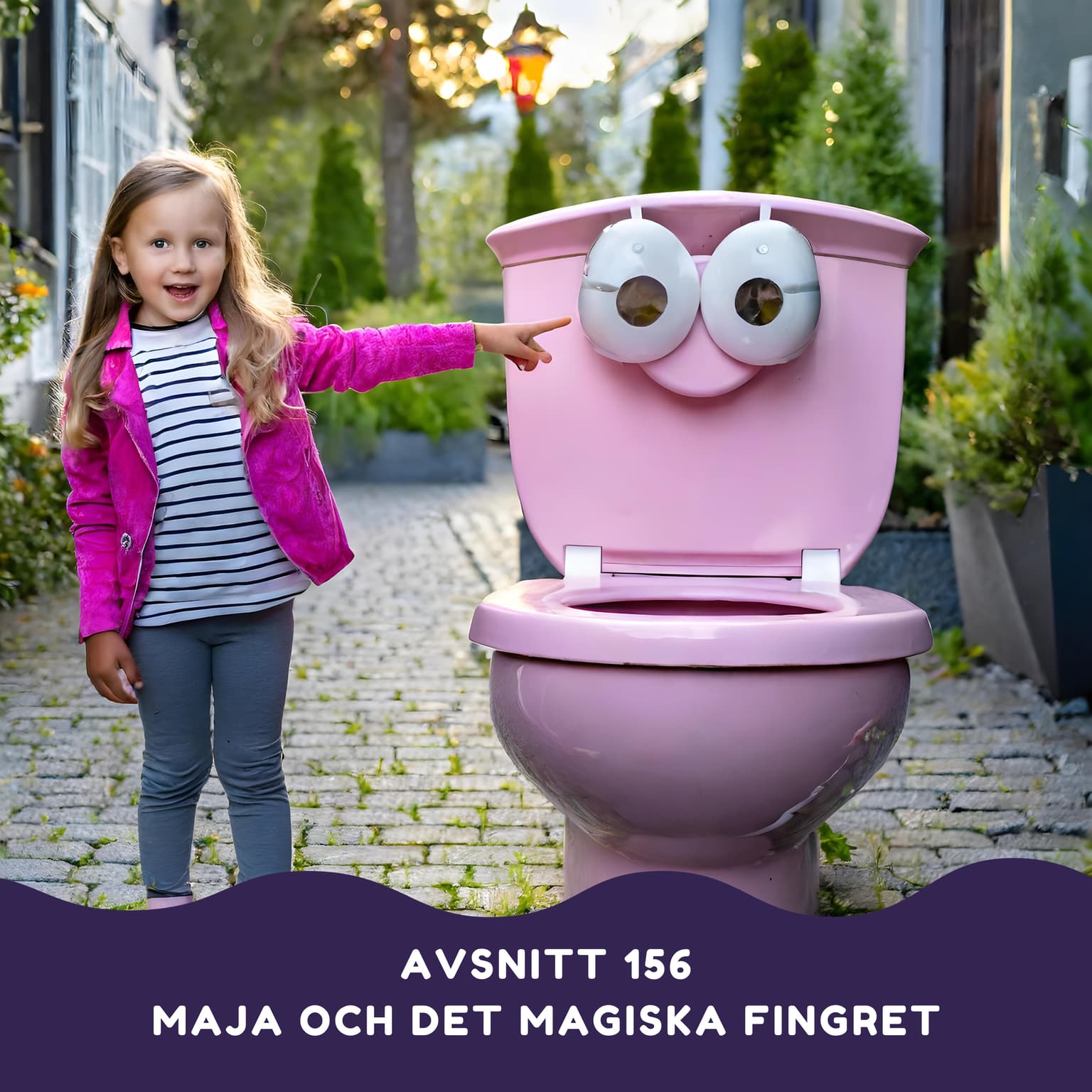 Maja och det magiska fingret artwork
