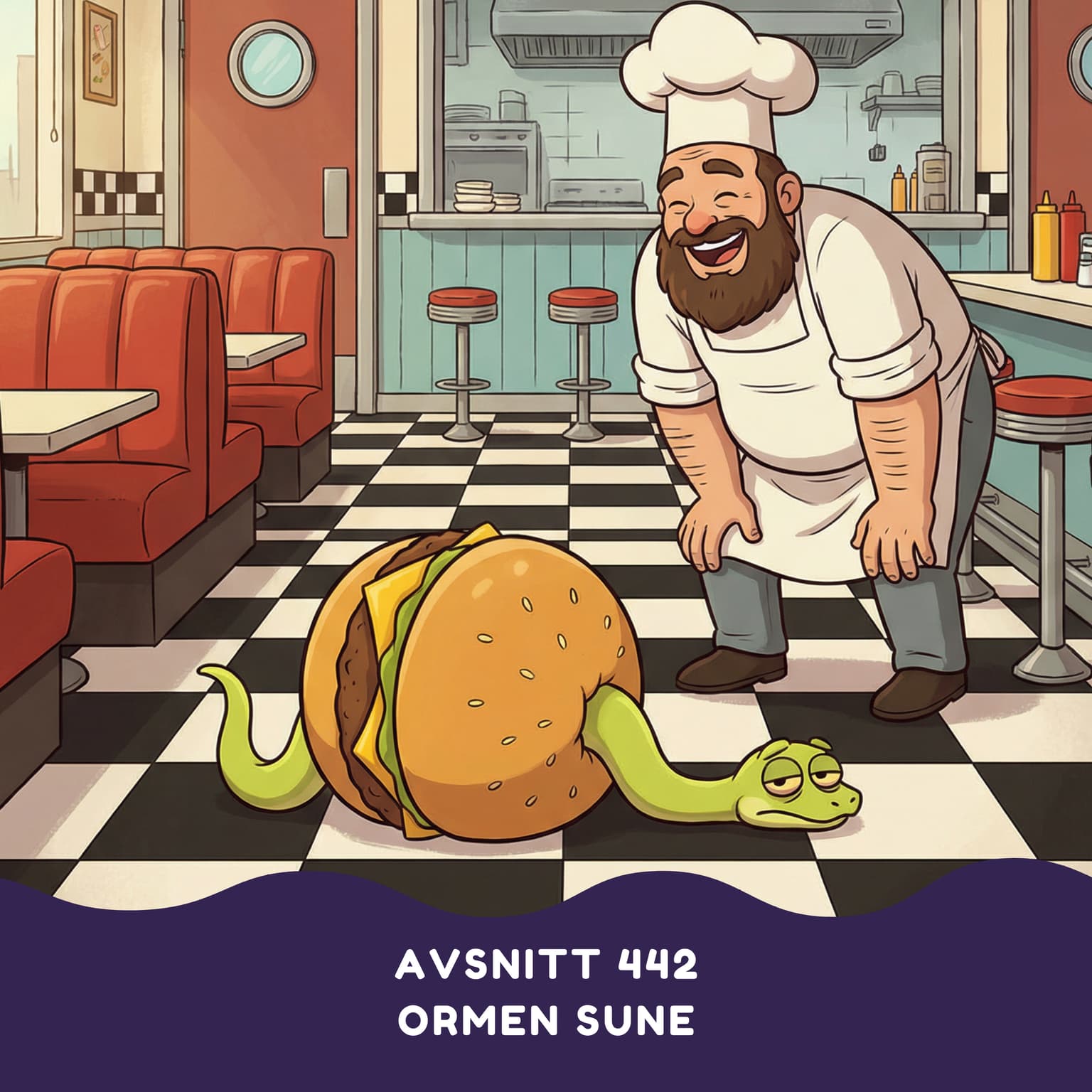 Ormen Sune artwork