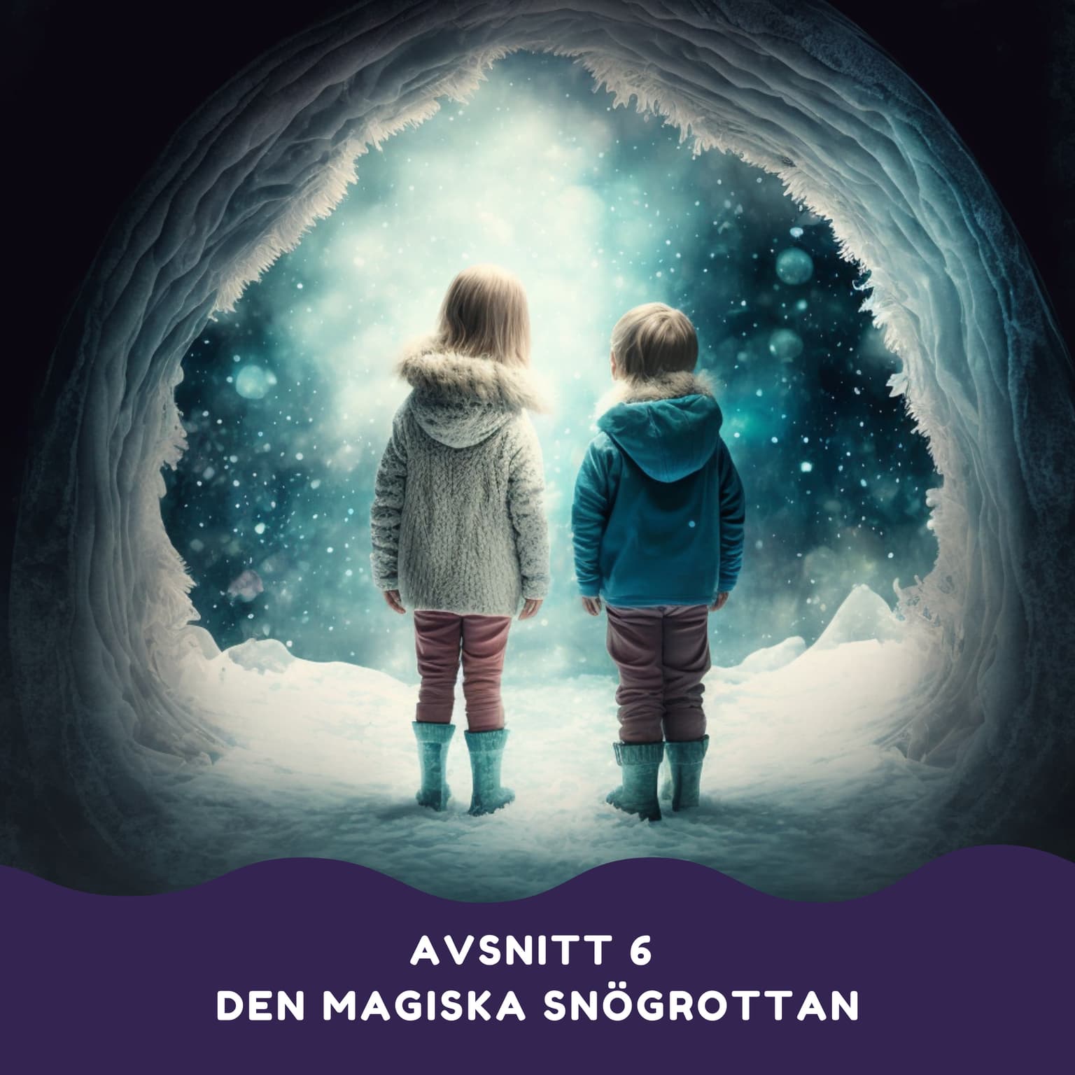 Den magiska snögrottan artwork