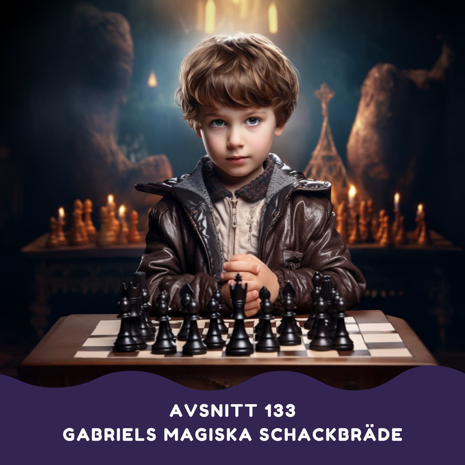 Gabriels magiska schackbräde artwork
