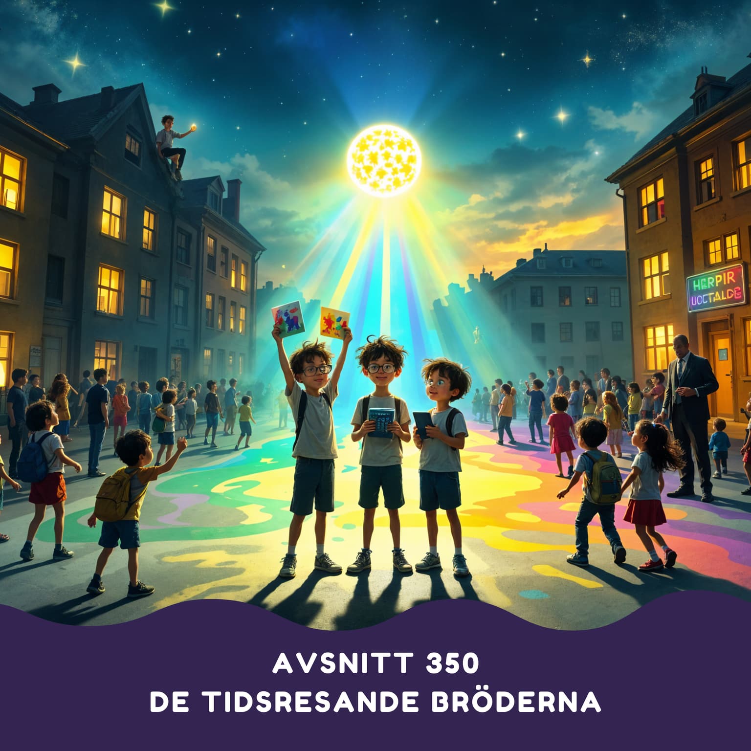 De tidsresande bröderna artwork