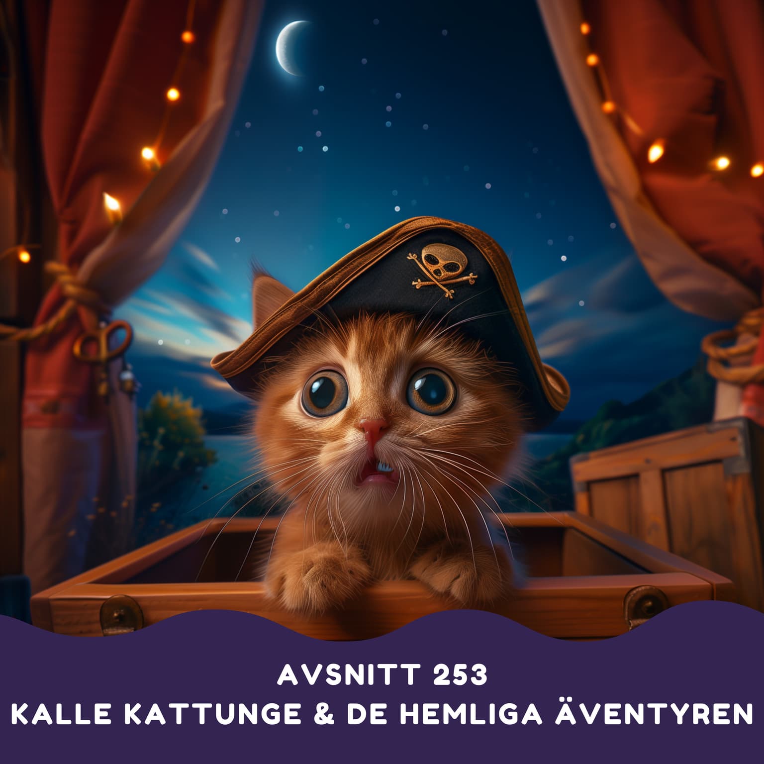 Kalle Kattunge och de hemliga äventyren artwork