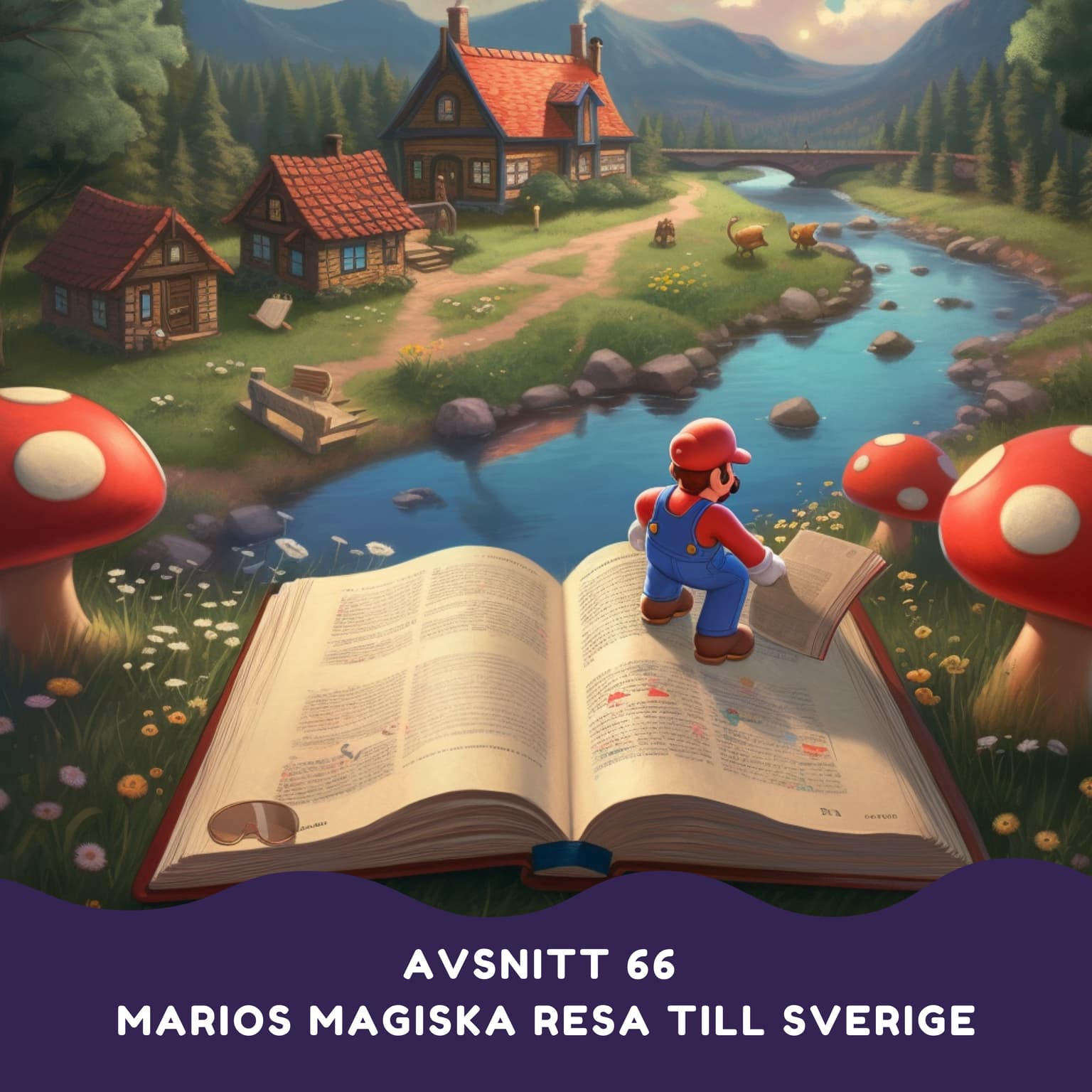 Marios magiska resa till Sverige artwork