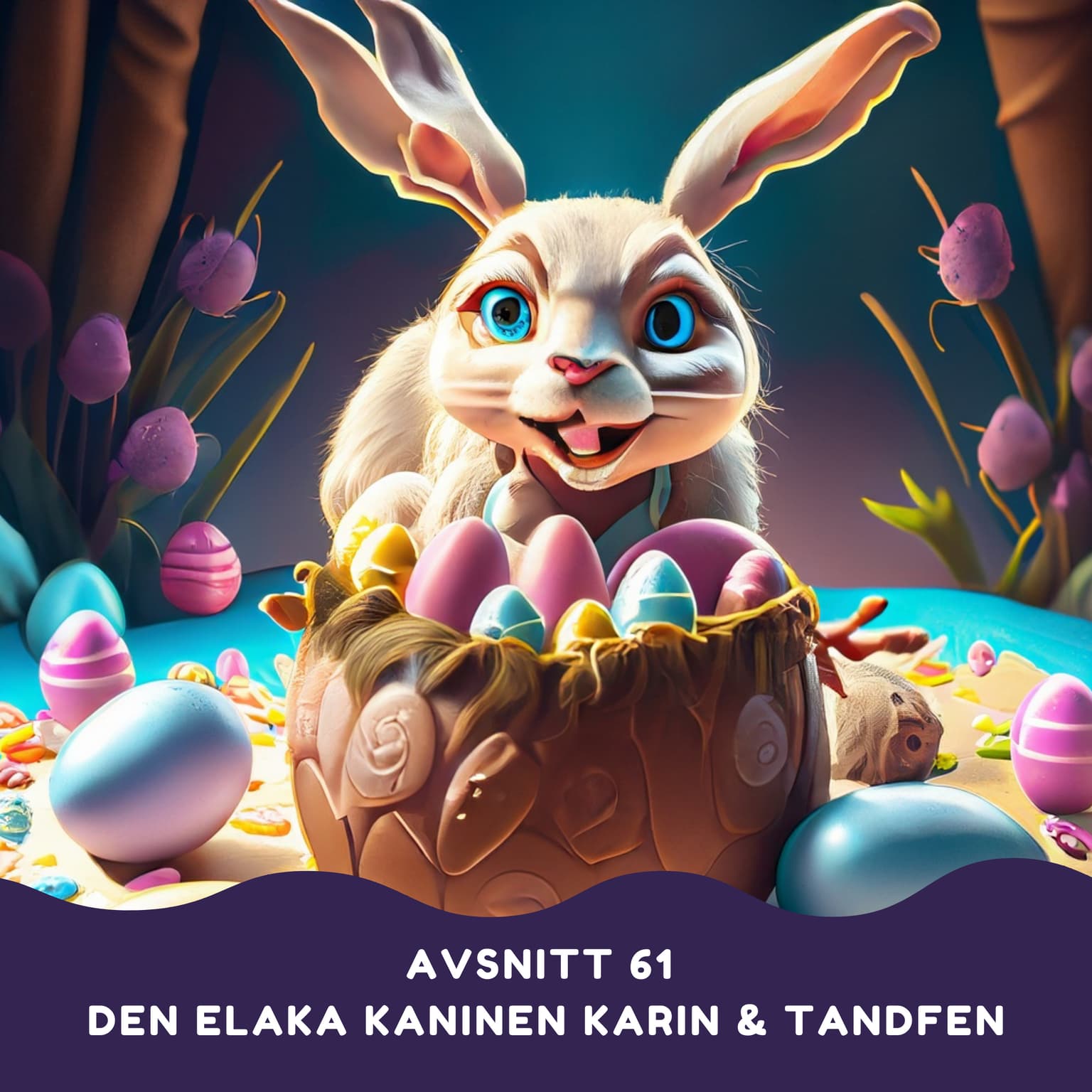 Den elaka kaninen Karin & Tandfen artwork