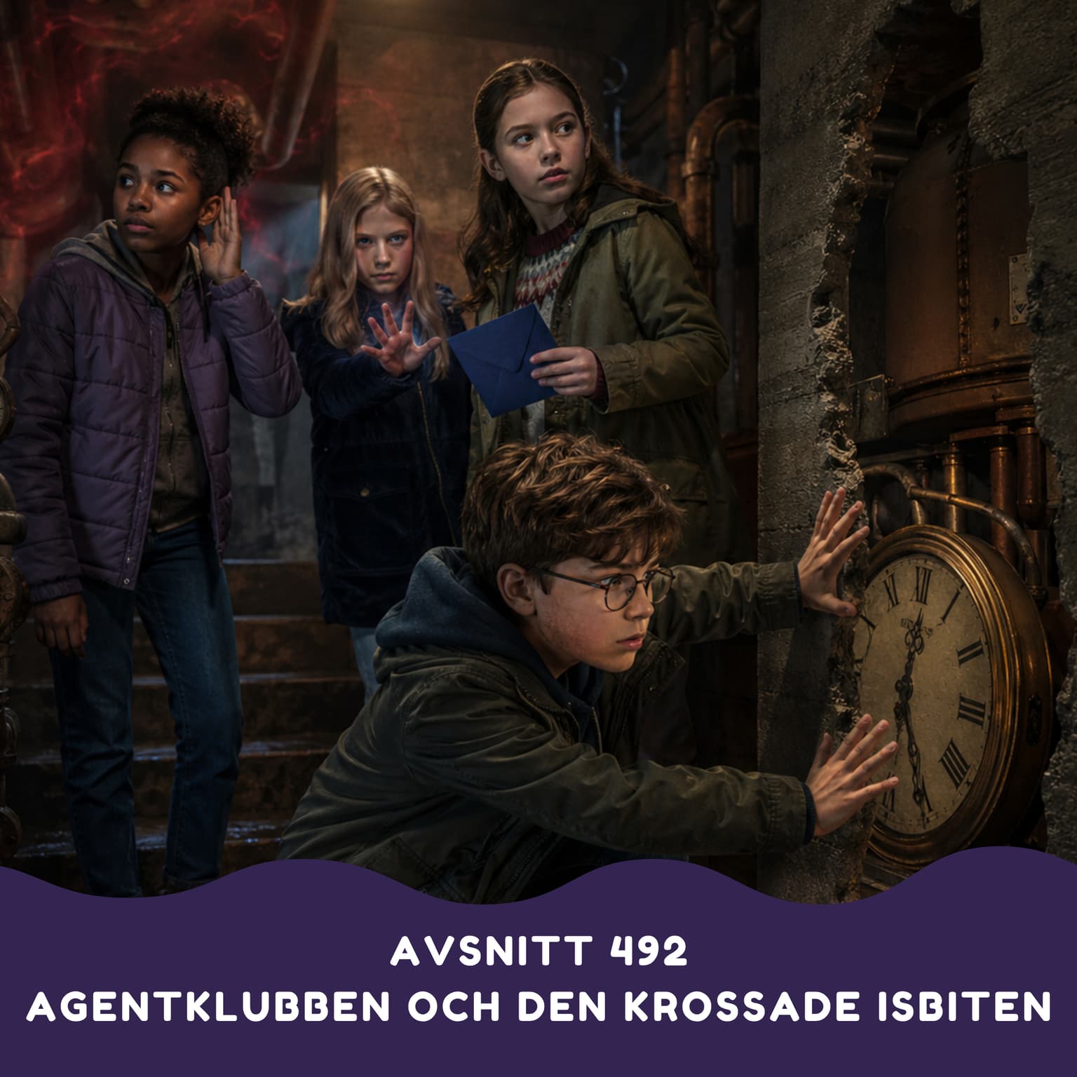Agentklubben och den krossade isbiten artwork