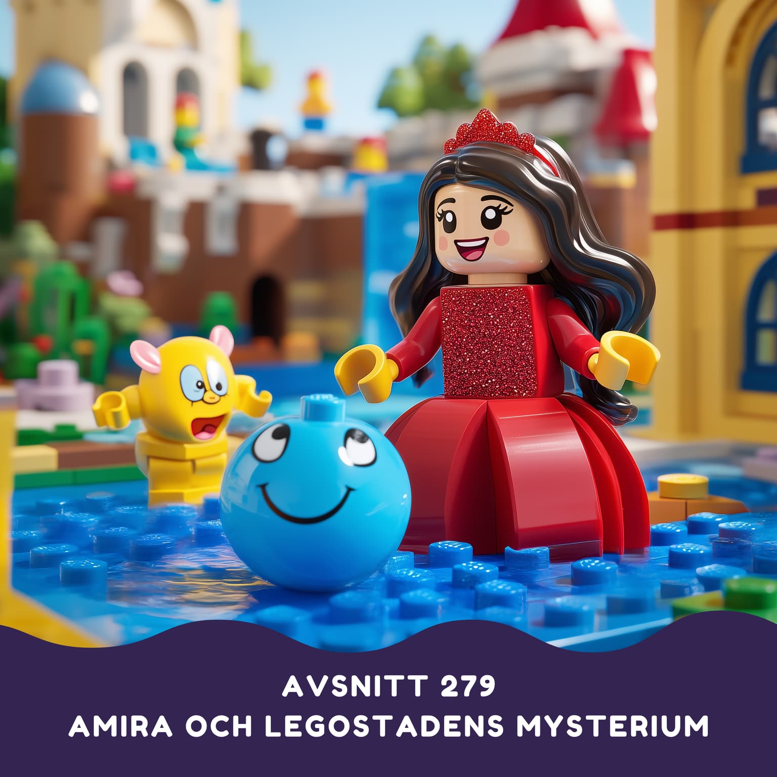 Prinsessan Amira och Legostadens mysterium artwork