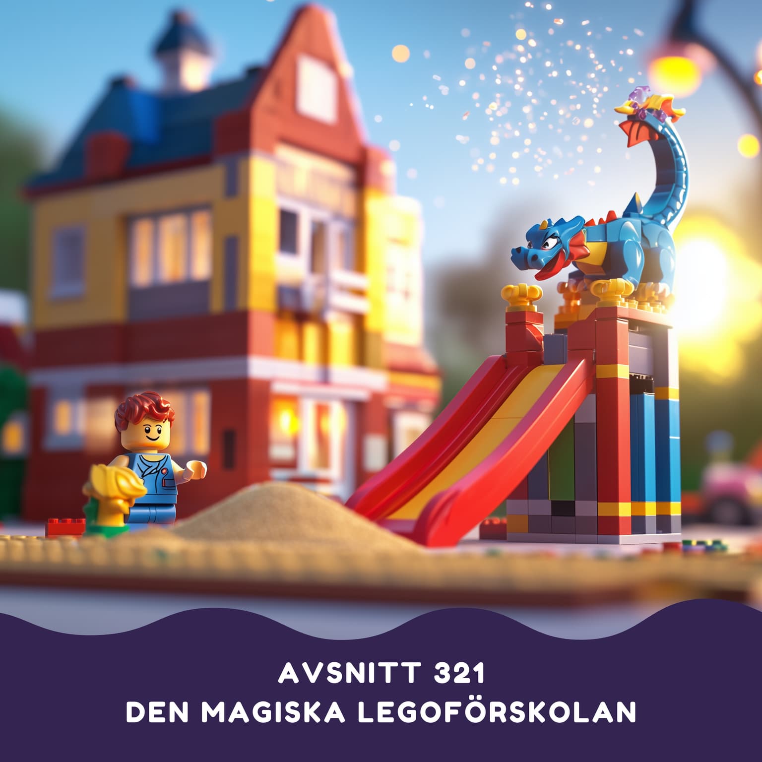 Den magiska legoförskolan artwork