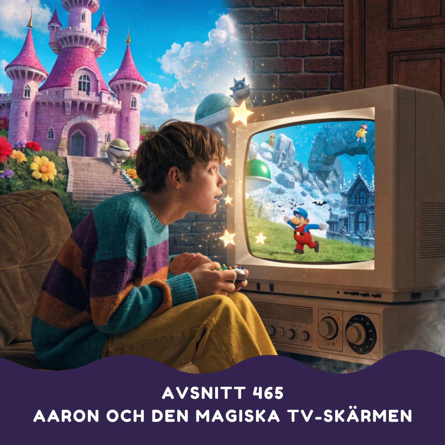 Aaron och den magiska TV-skärmen artwork