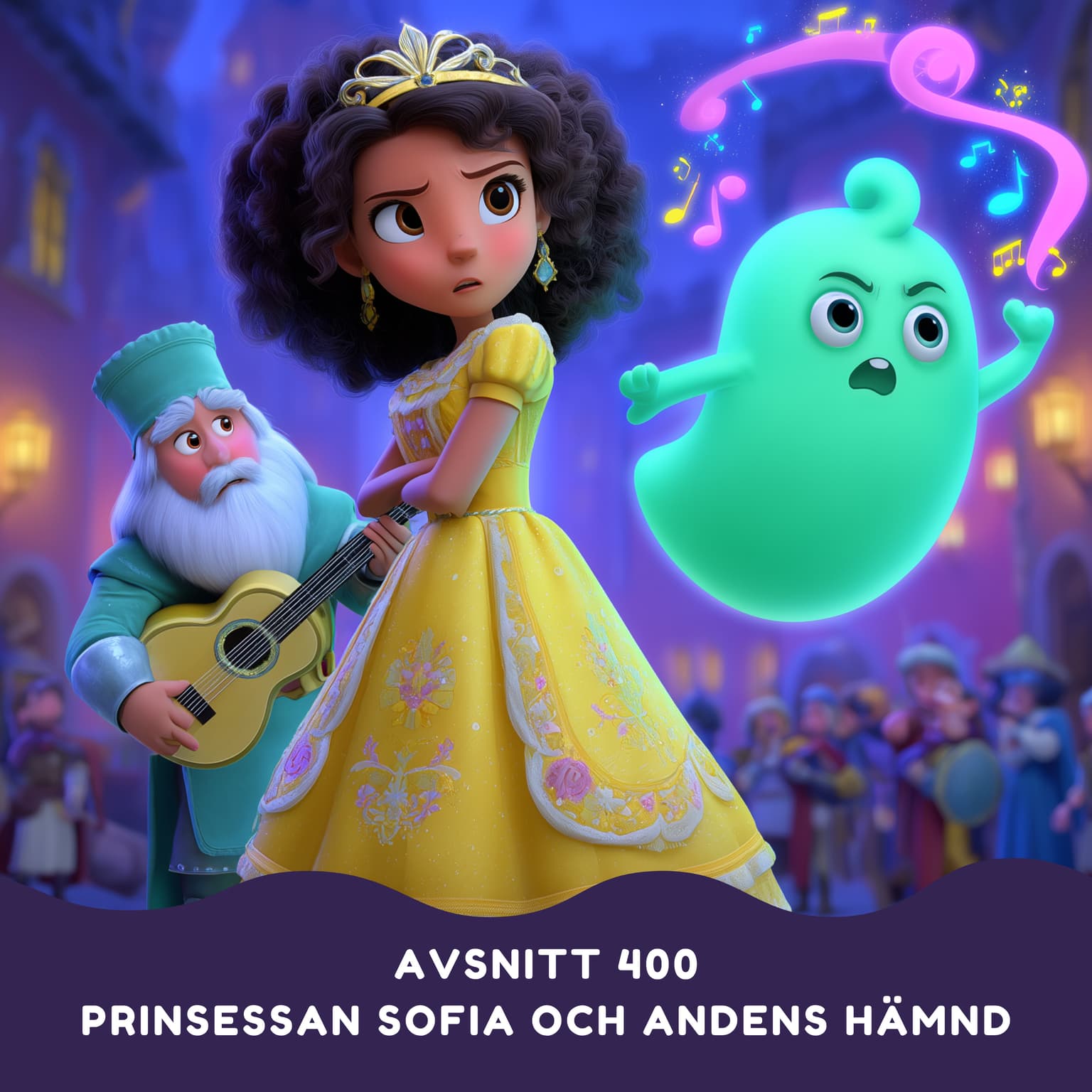 Prinsessan Sofia och gas-andens hämnd artwork