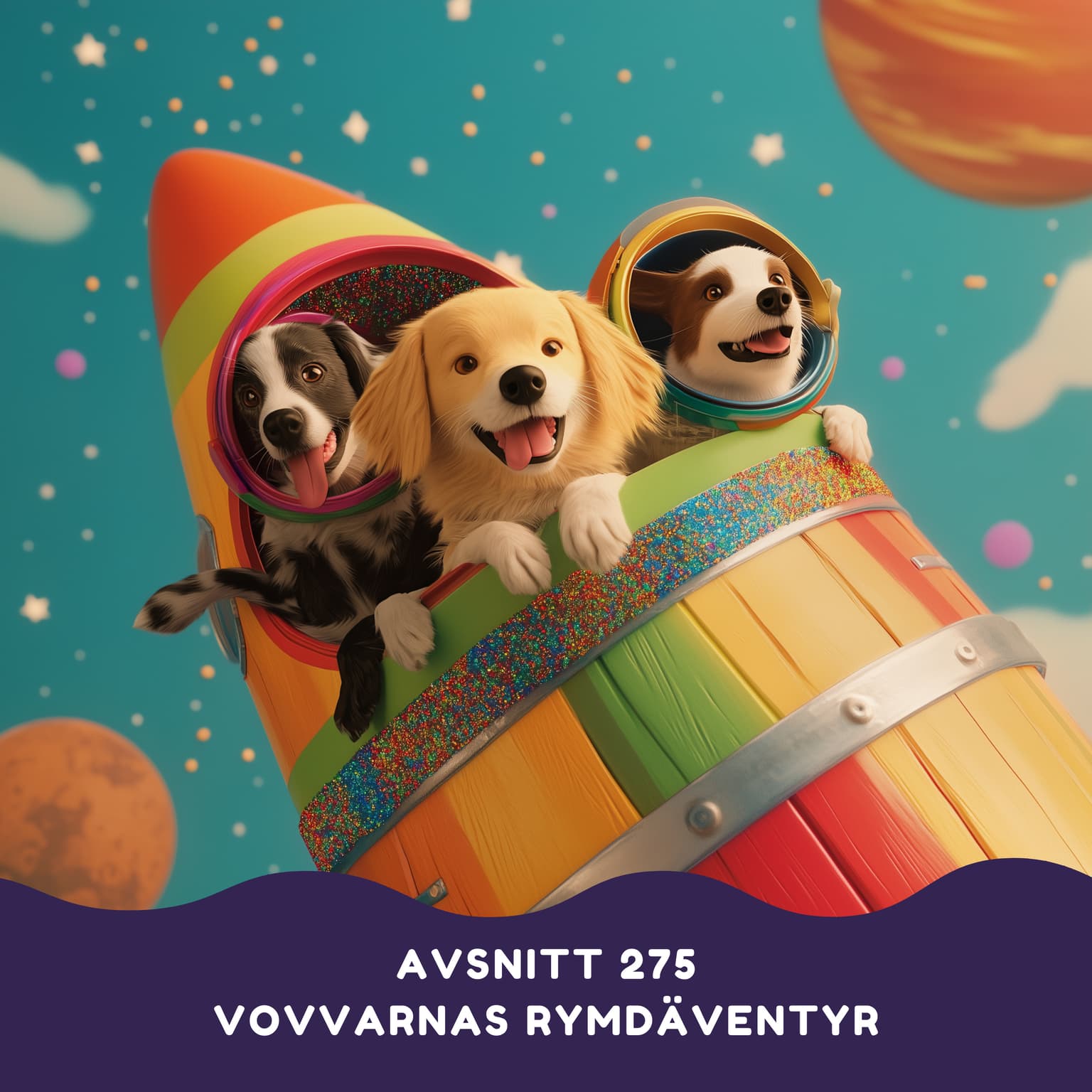 Vovvarnas Rymdäventyr artwork