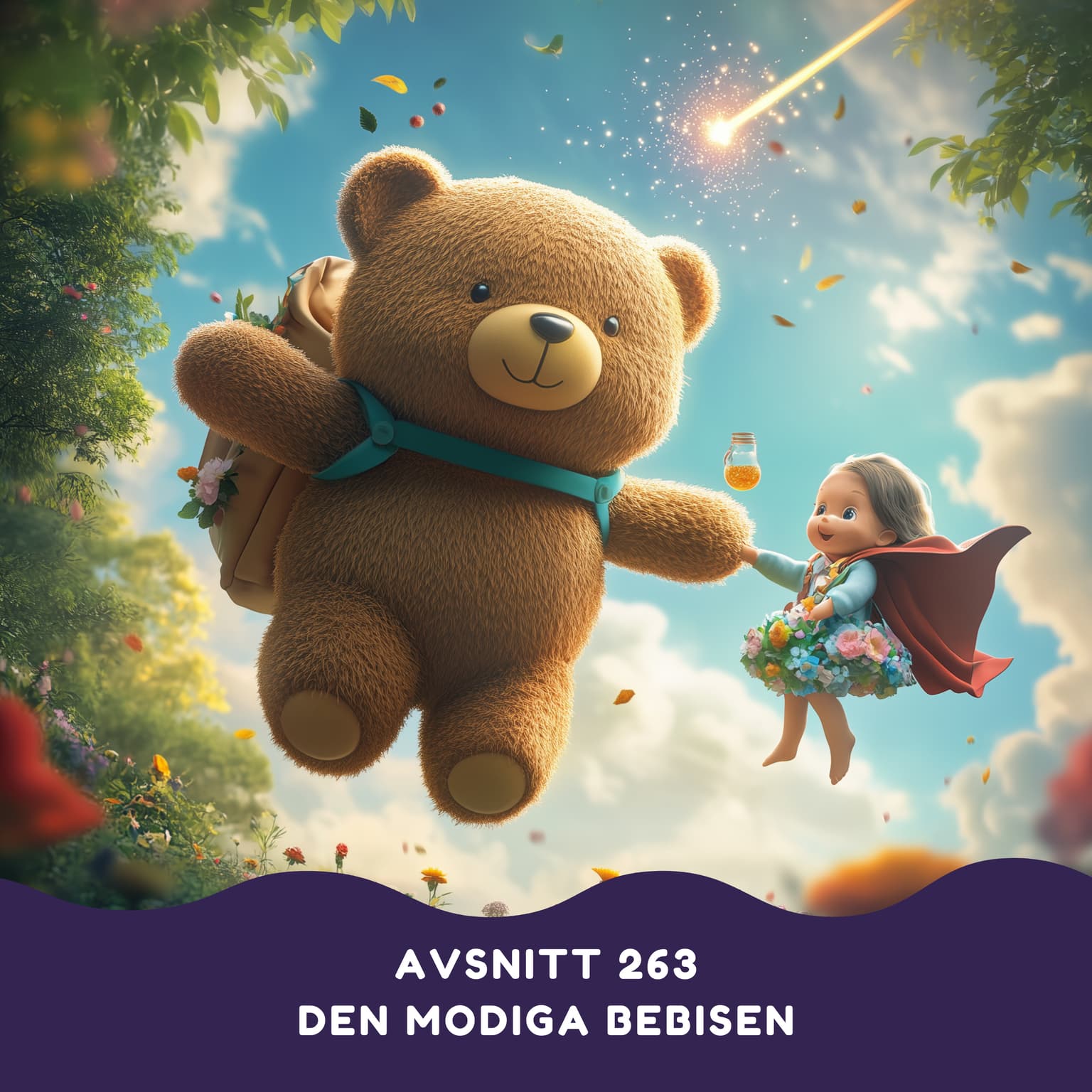 Den modiga bebisen artwork