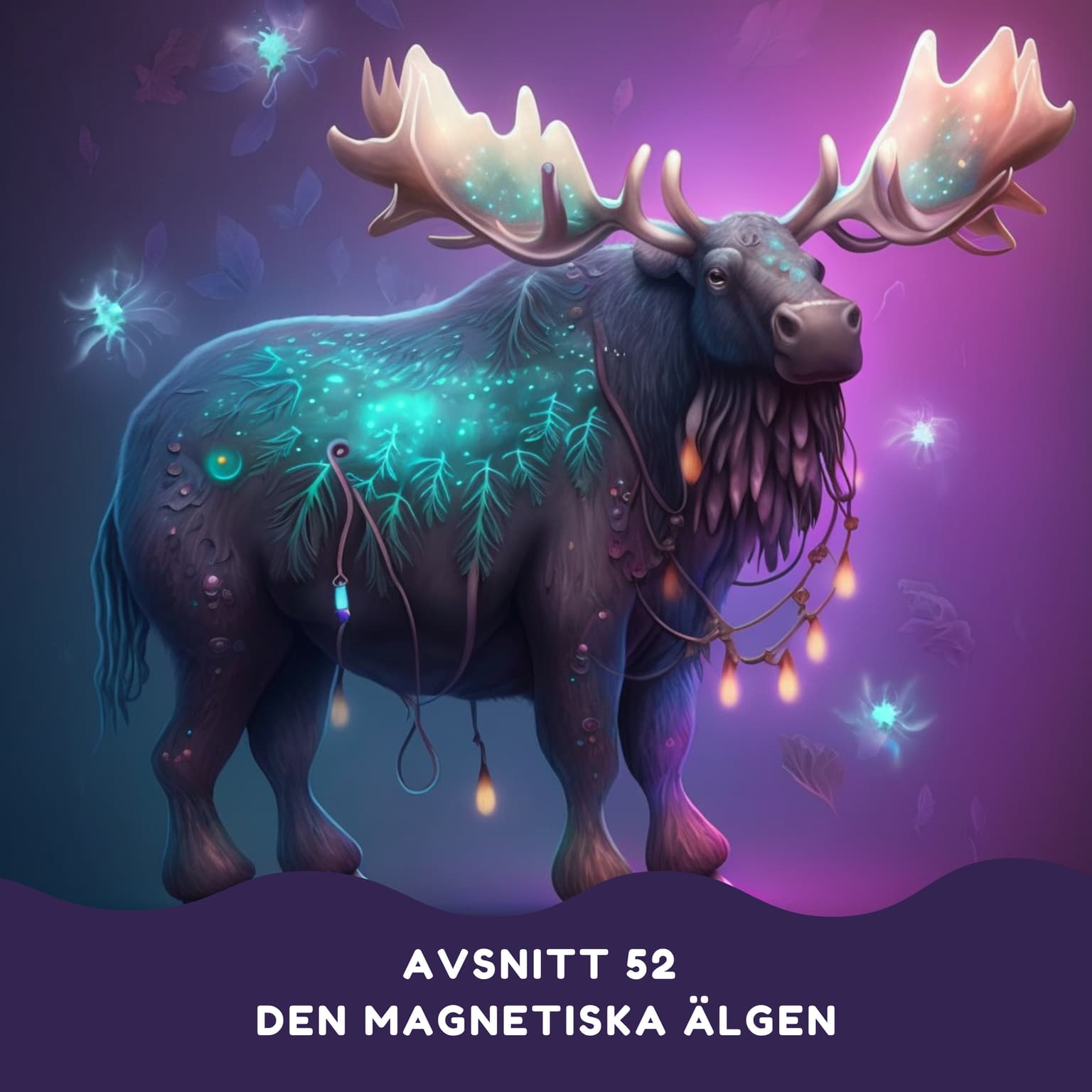 Den magnetiska älgen artwork