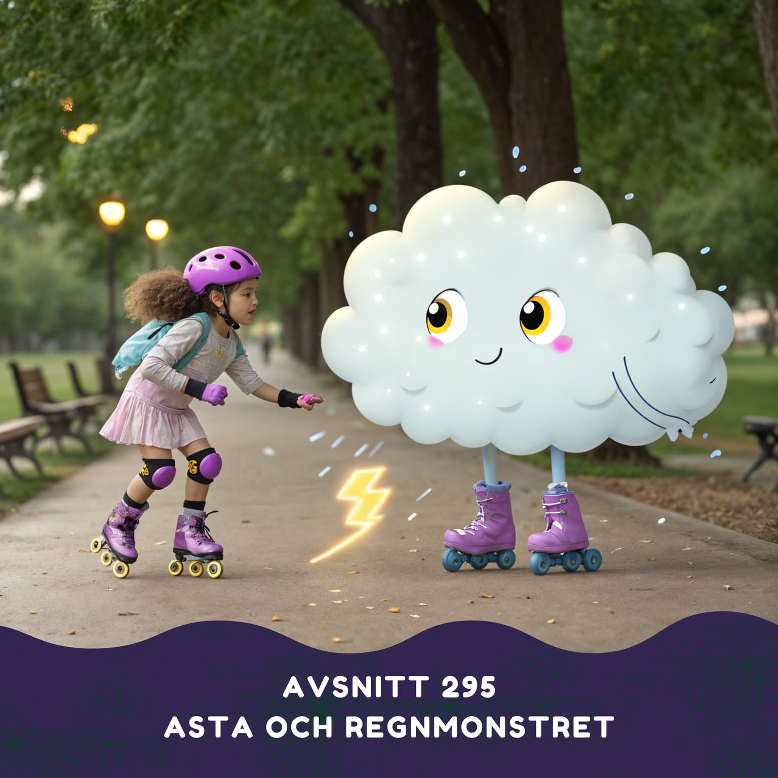 Asta och regnmonstret artwork