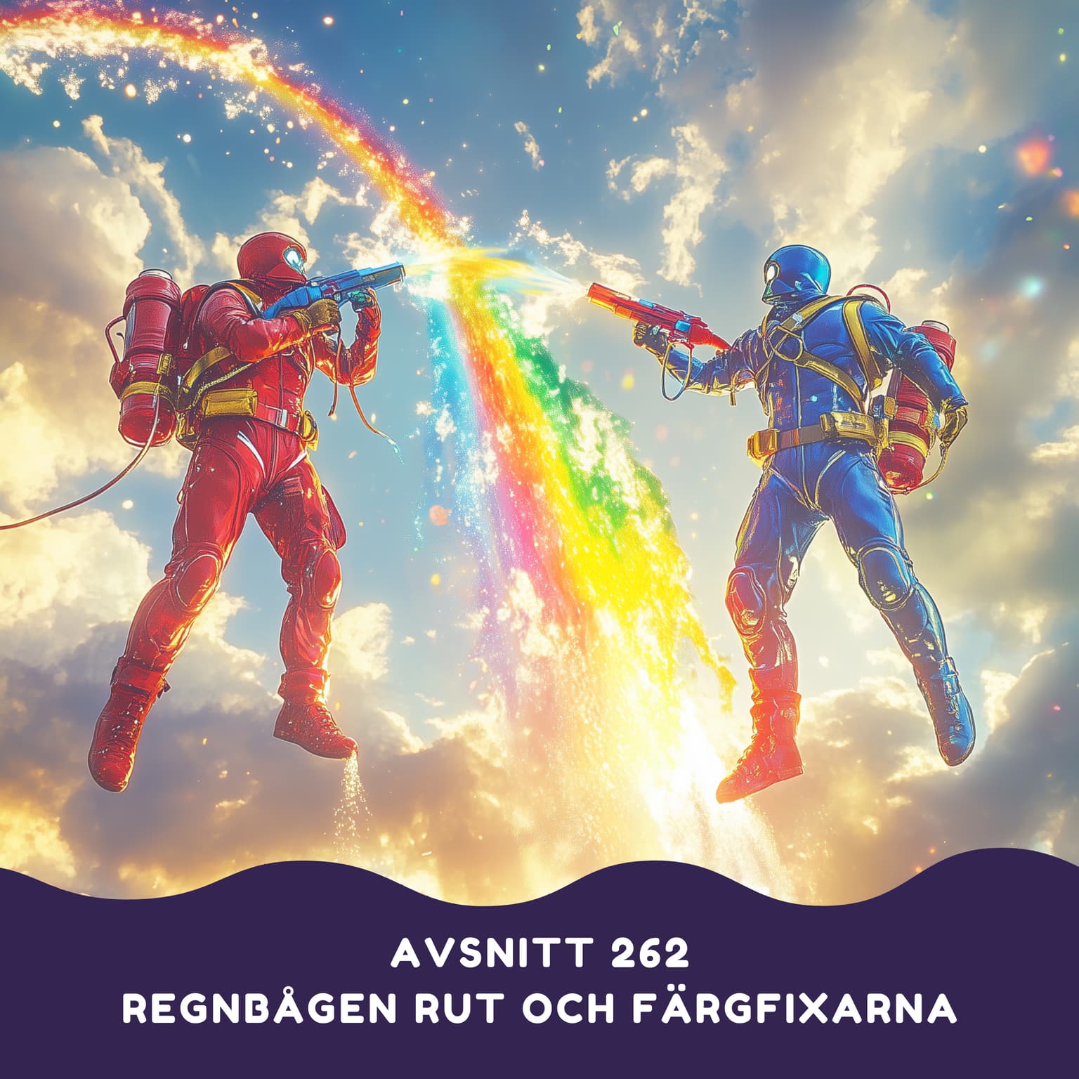 Regnbågen Rut och Färgfixarna artwork