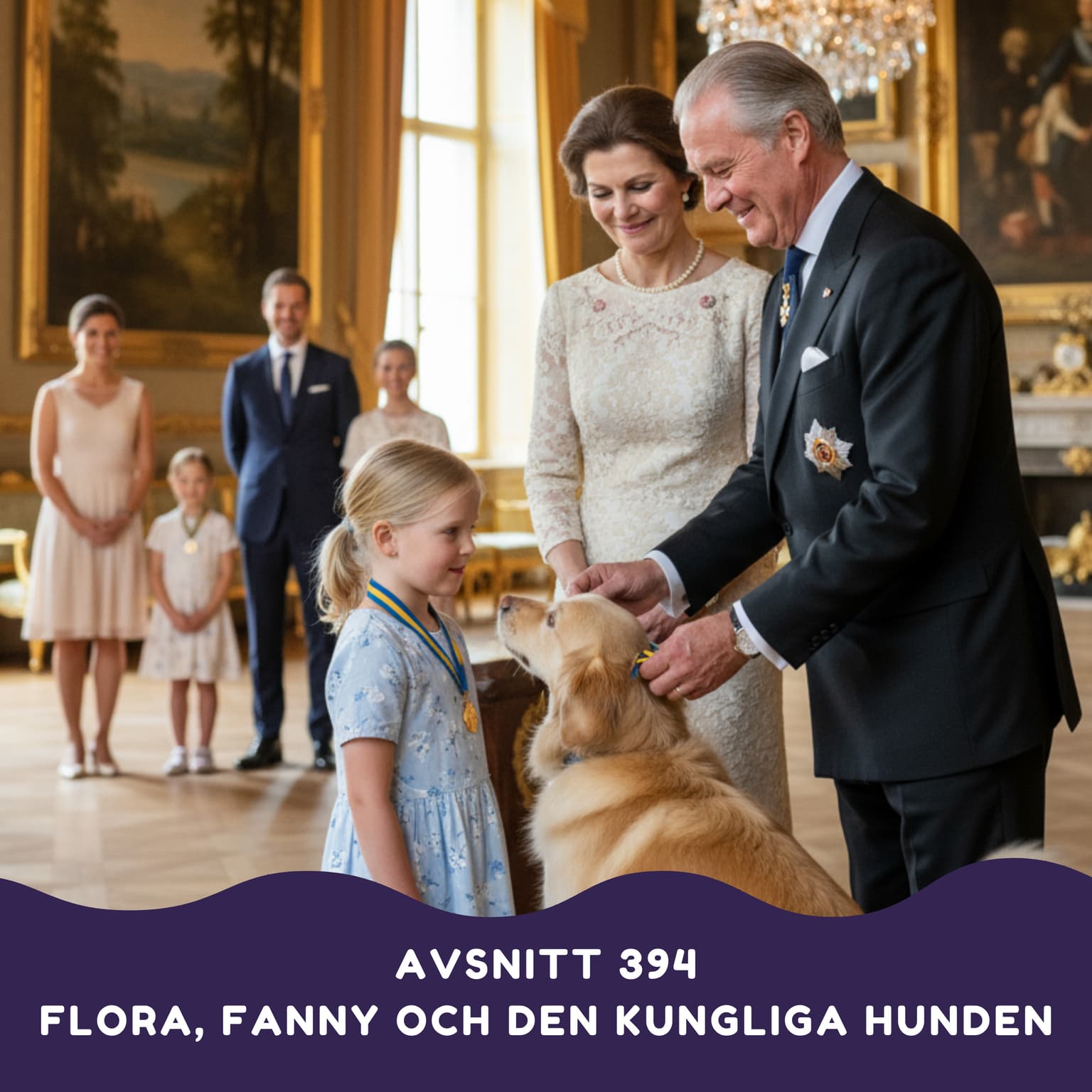 Flora, Fanny och den kungliga hunden artwork