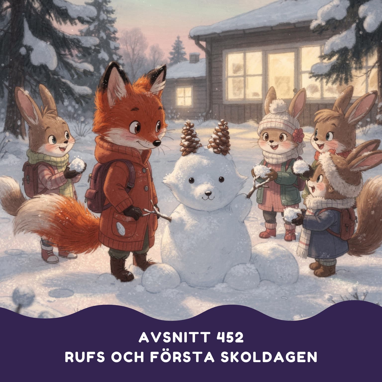 Rufs och första skoldagen artwork