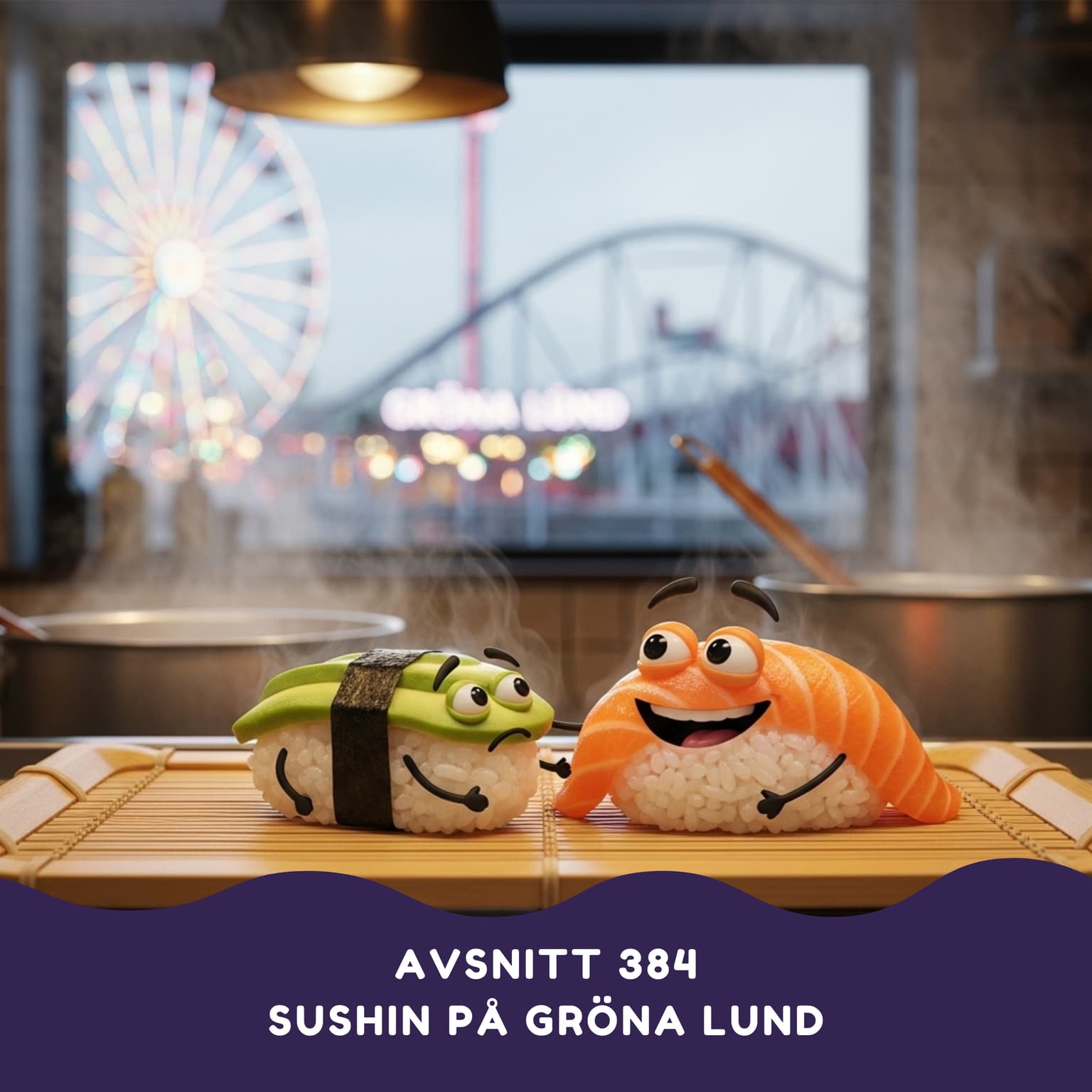 Sushin på Gröna Lund artwork