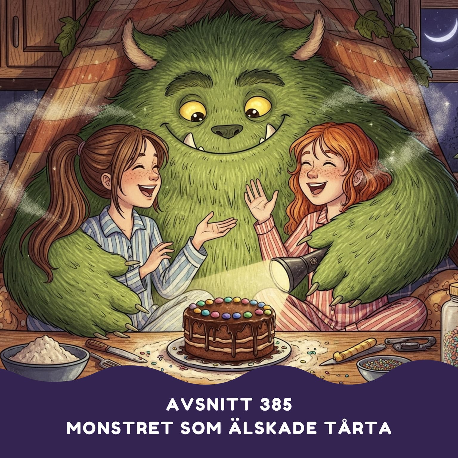 Monstret som älskade tårta artwork