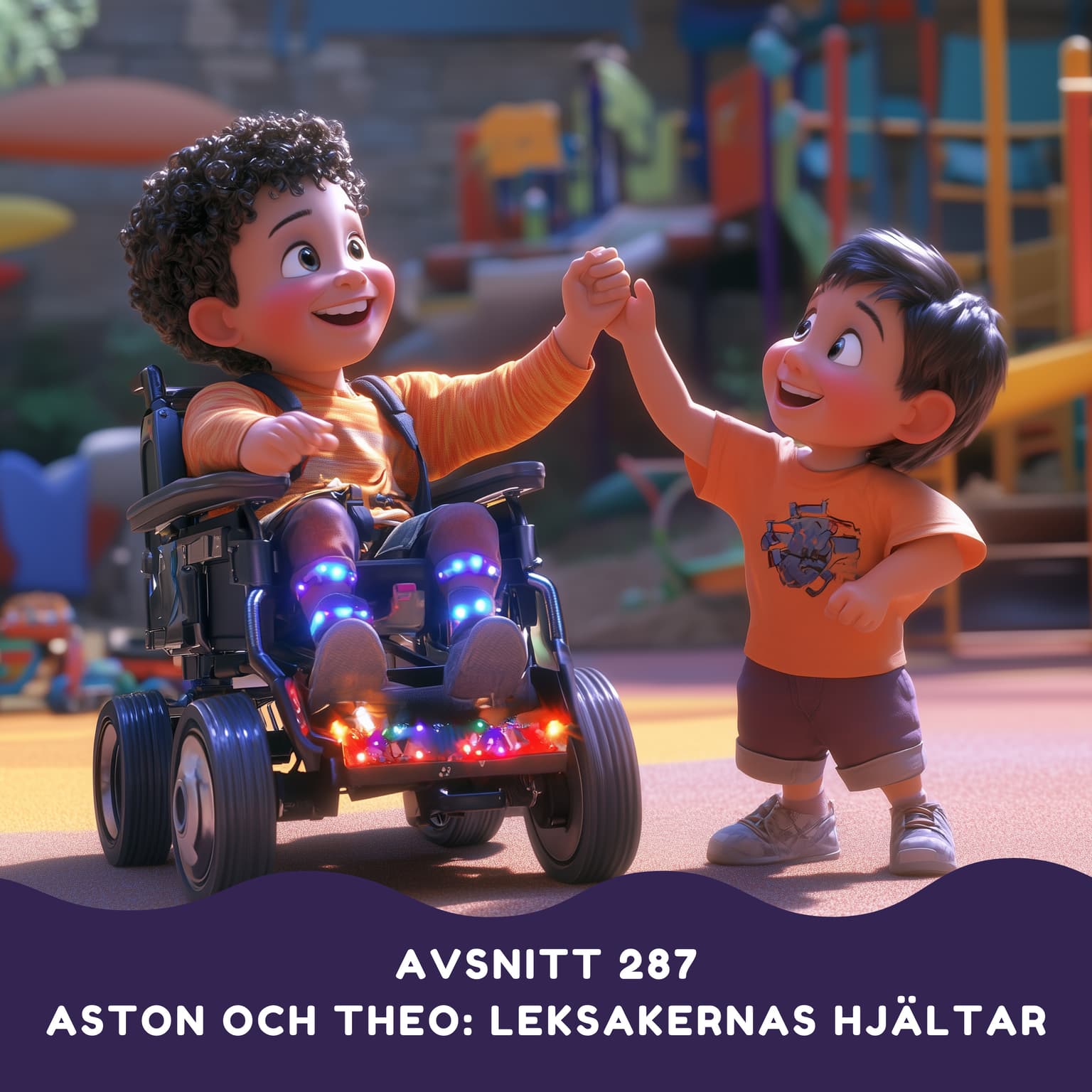 Aston och Theo: Leksakernas hjältar artwork