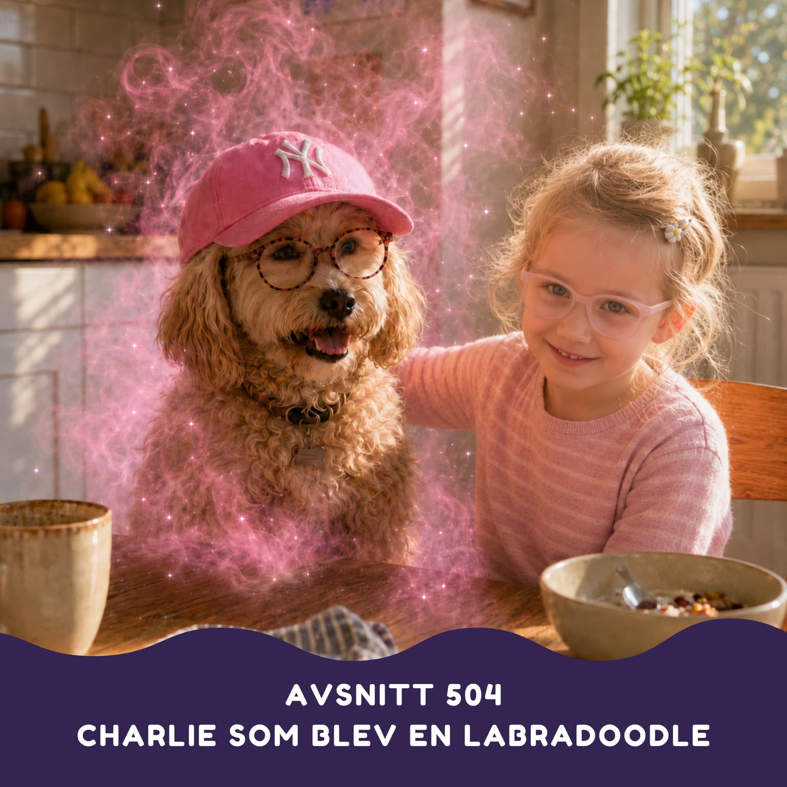 Charlie som blev en labradoodle artwork