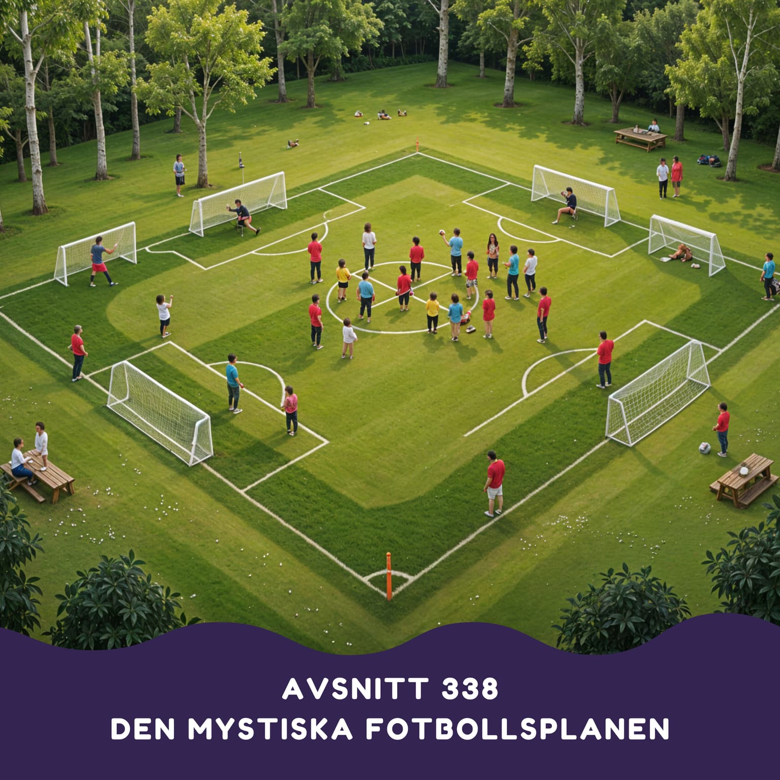 Den mystiska fotbollsplanen och de försvunna målen artwork