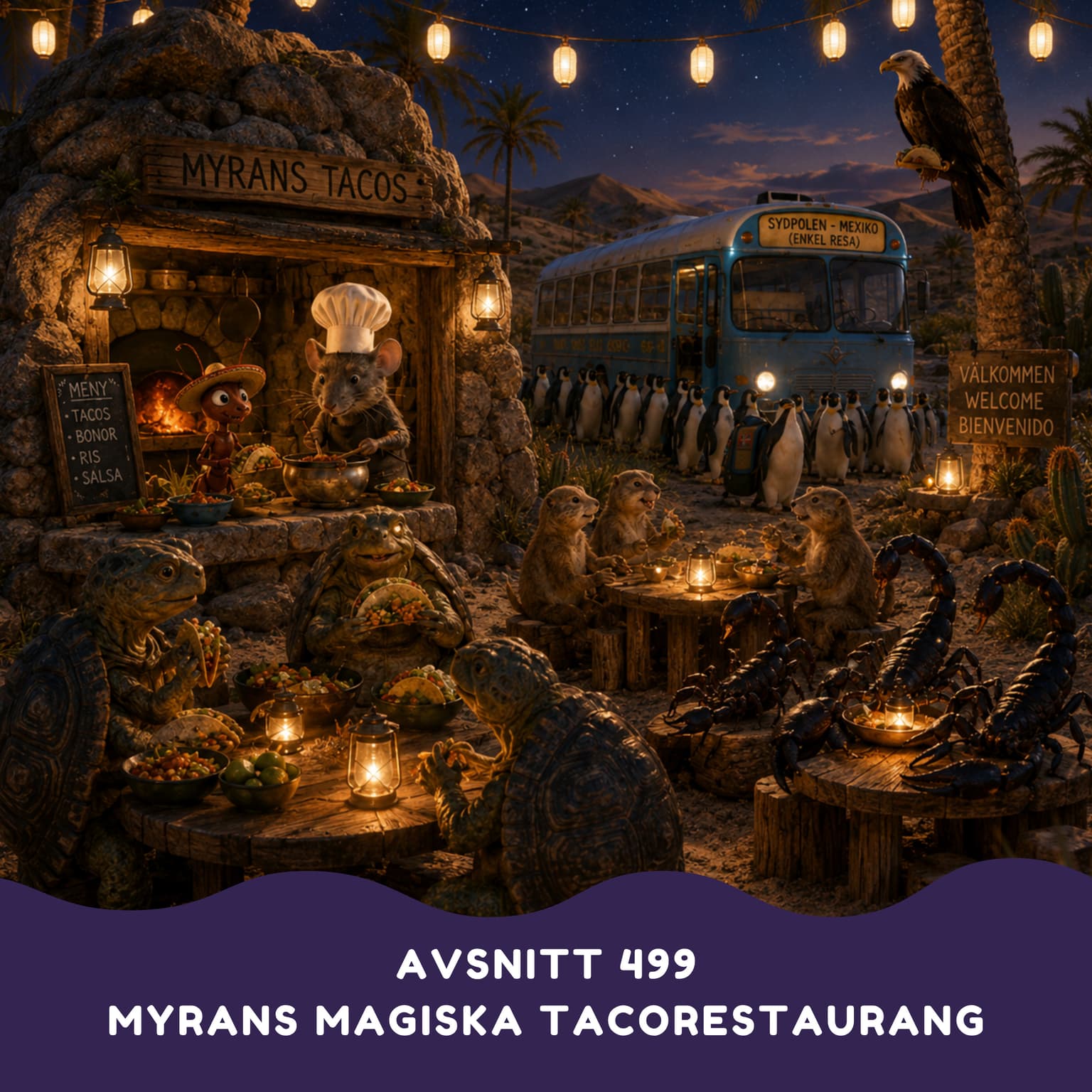 Myrans magiska tacorestaurang artwork