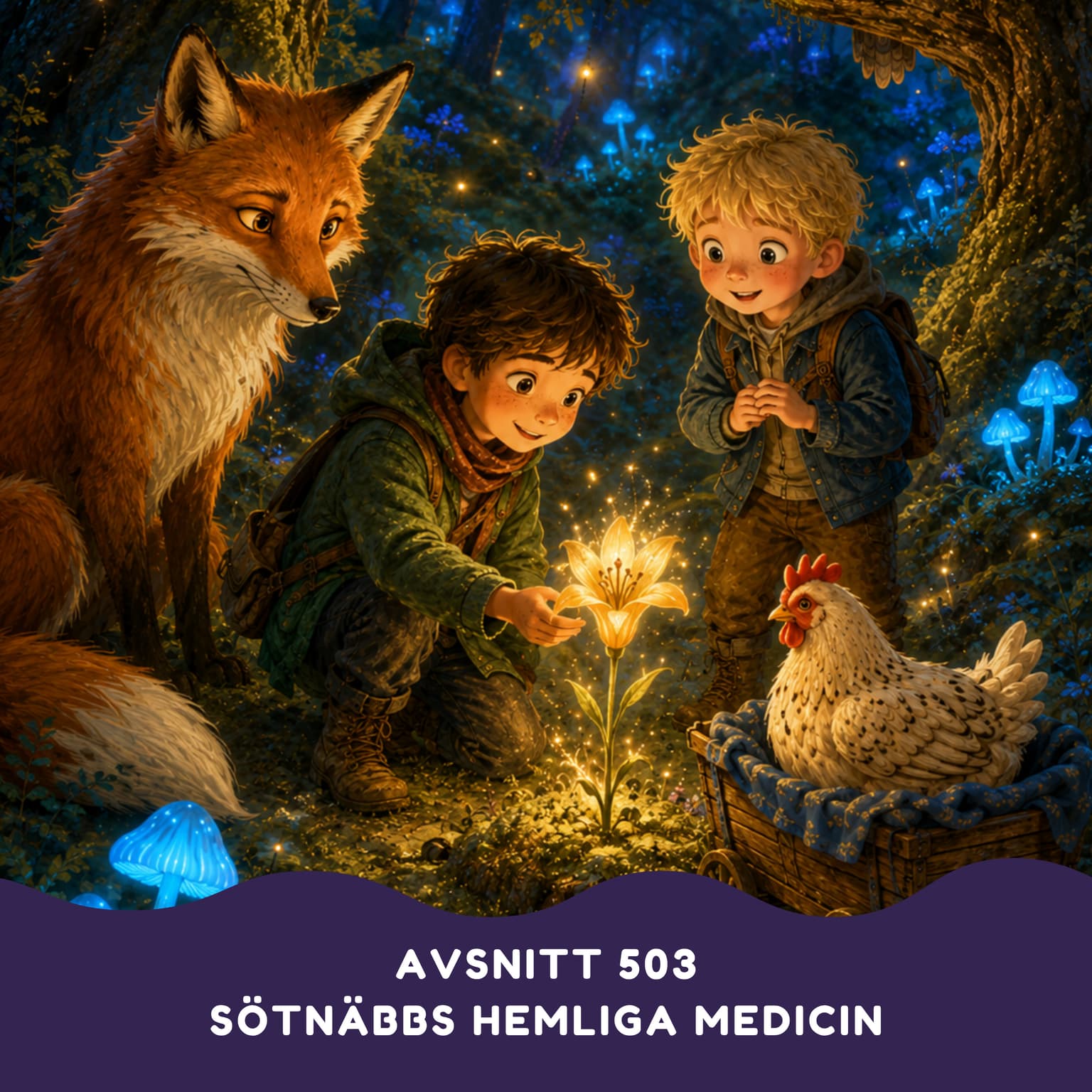 Noè, Valter och Sötnäbbs hemliga medicin artwork