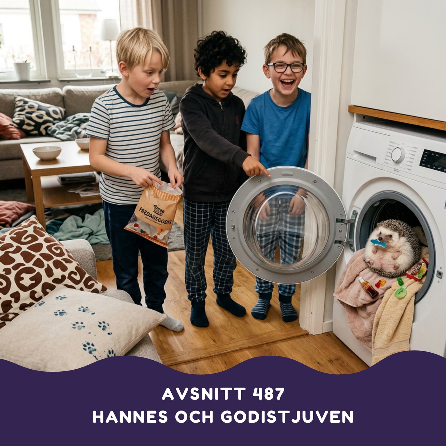 Hannes och godistjuven artwork
